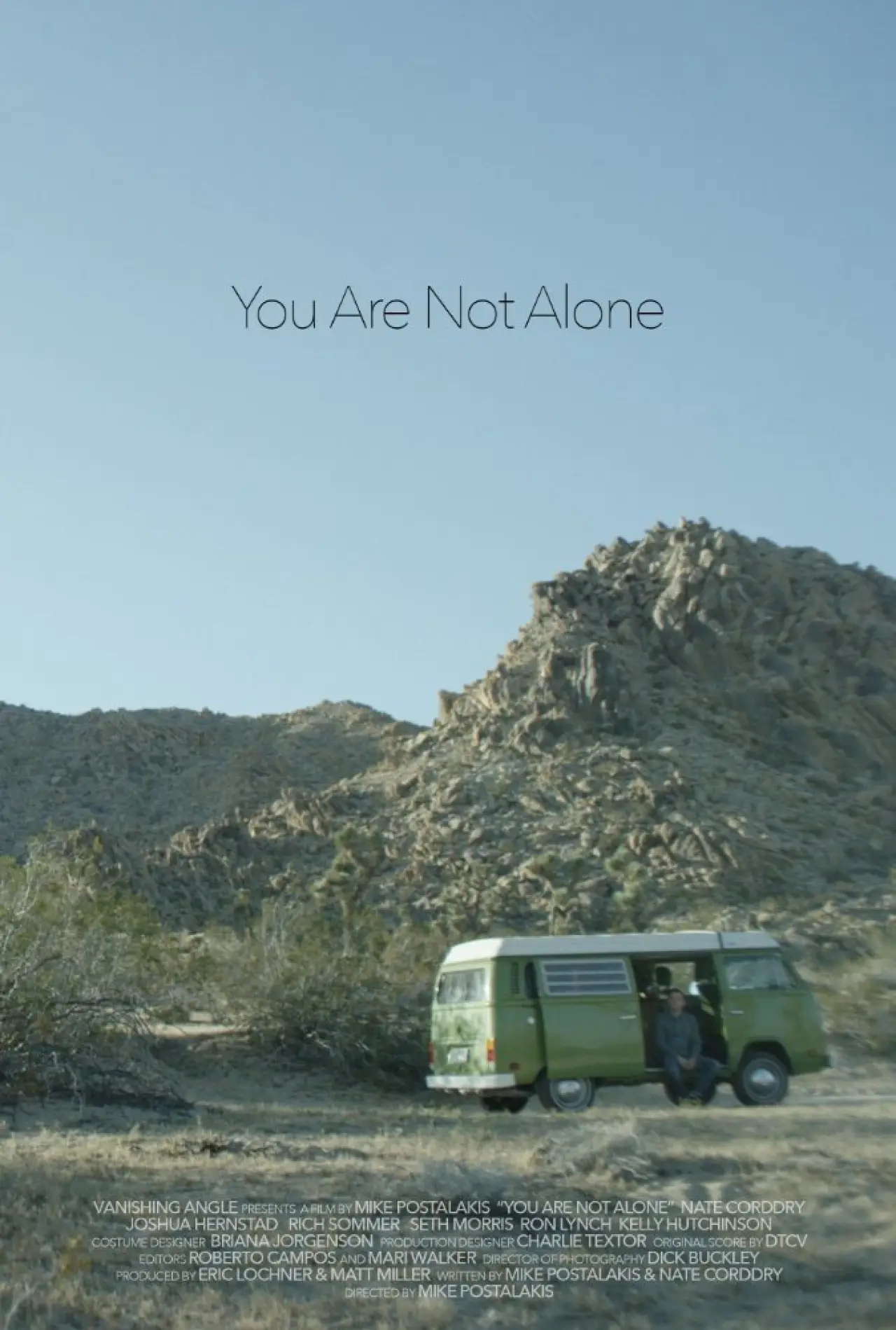 Movie poster "You Are Not Alone"