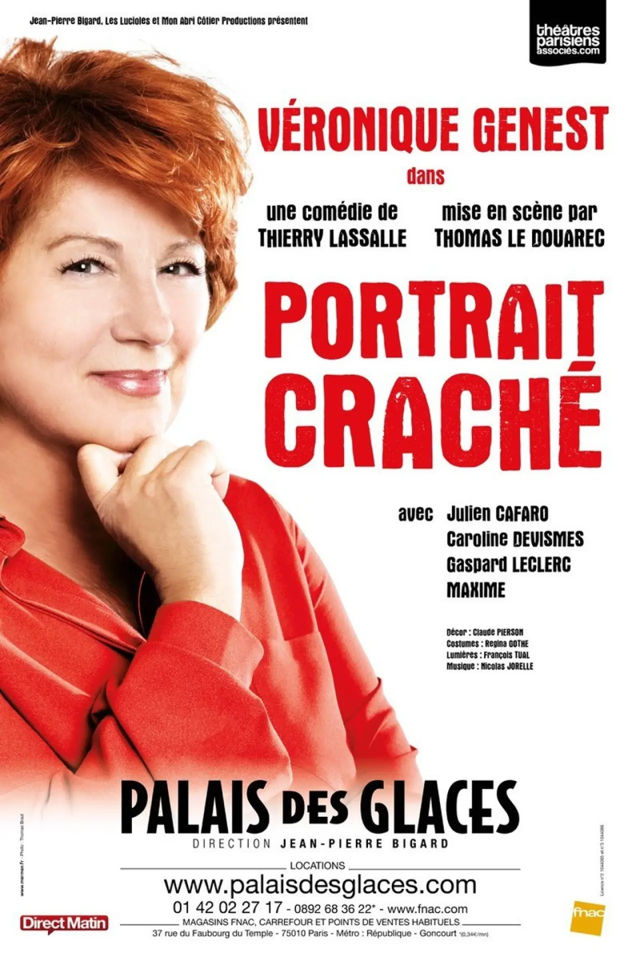 Movie poster "Portrait Craché"