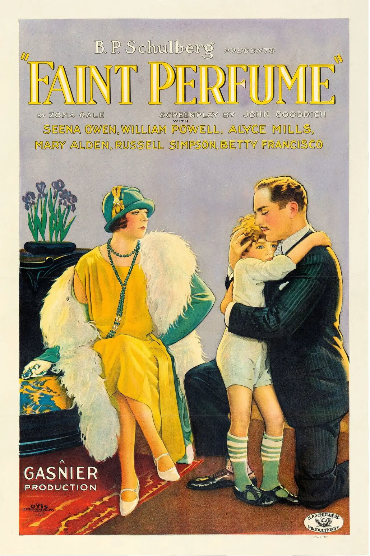 Movie poster "Faint Perfume"