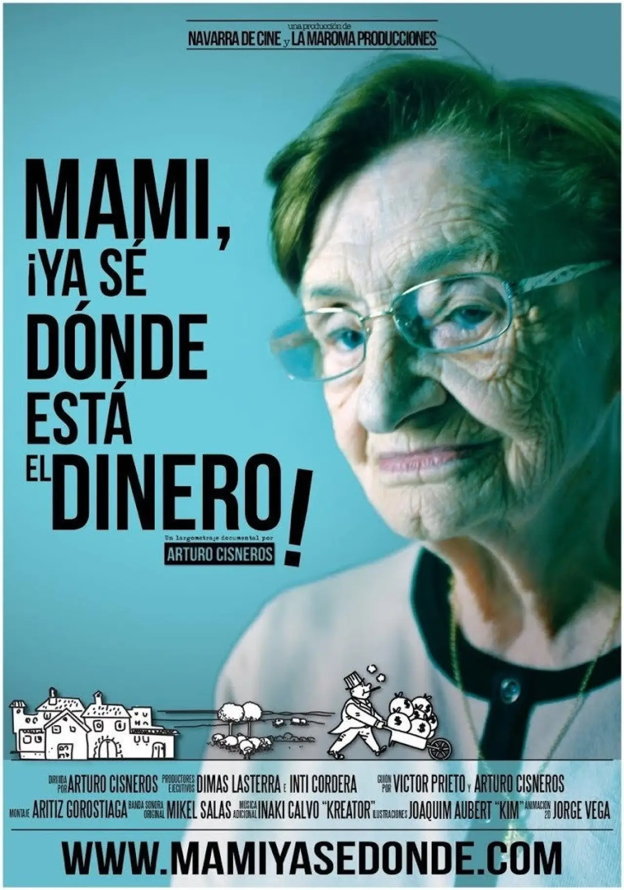 Movie poster "I know where the money is Mum"