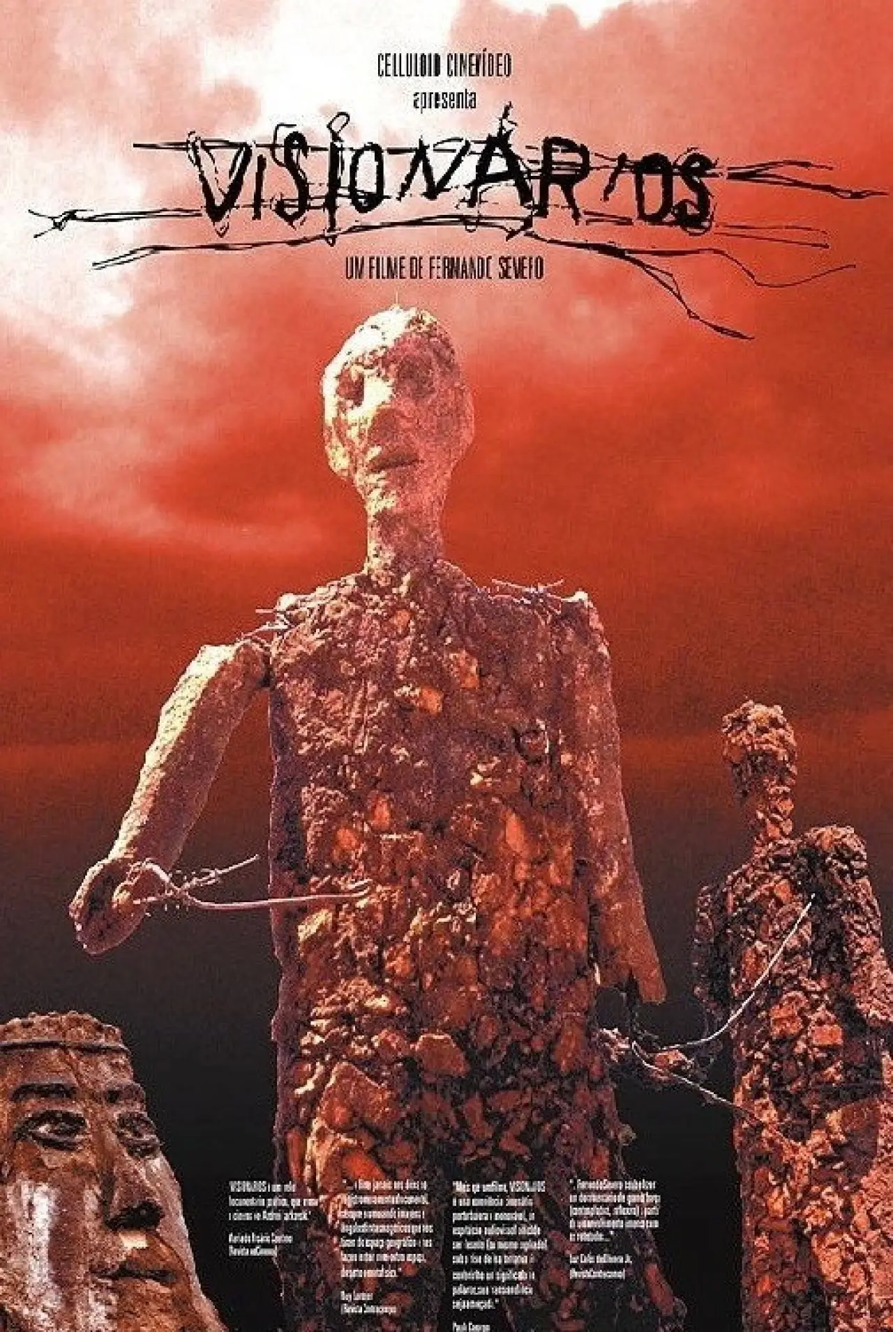 Movie poster "Visionários"