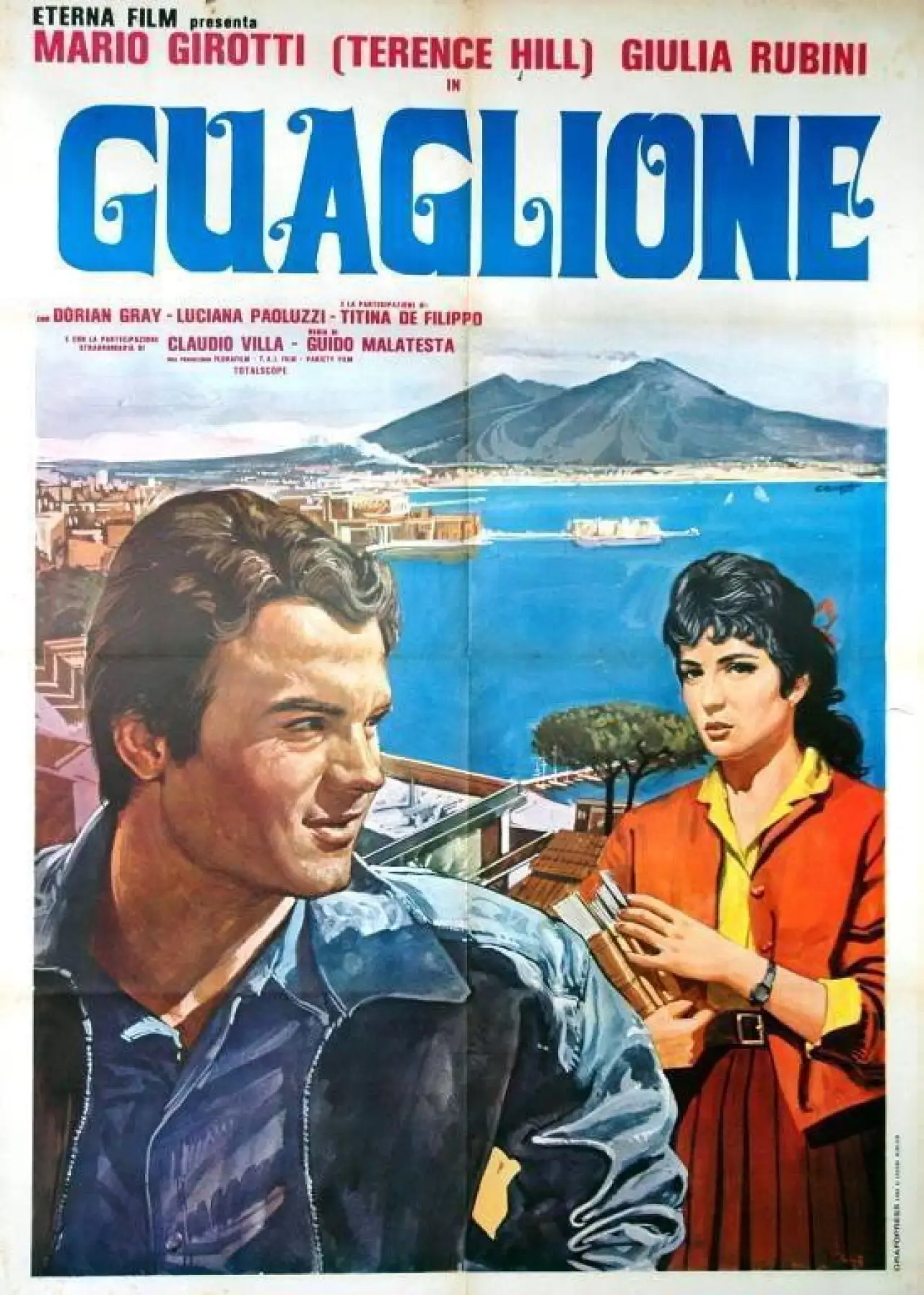 Movie poster "Guaglione"