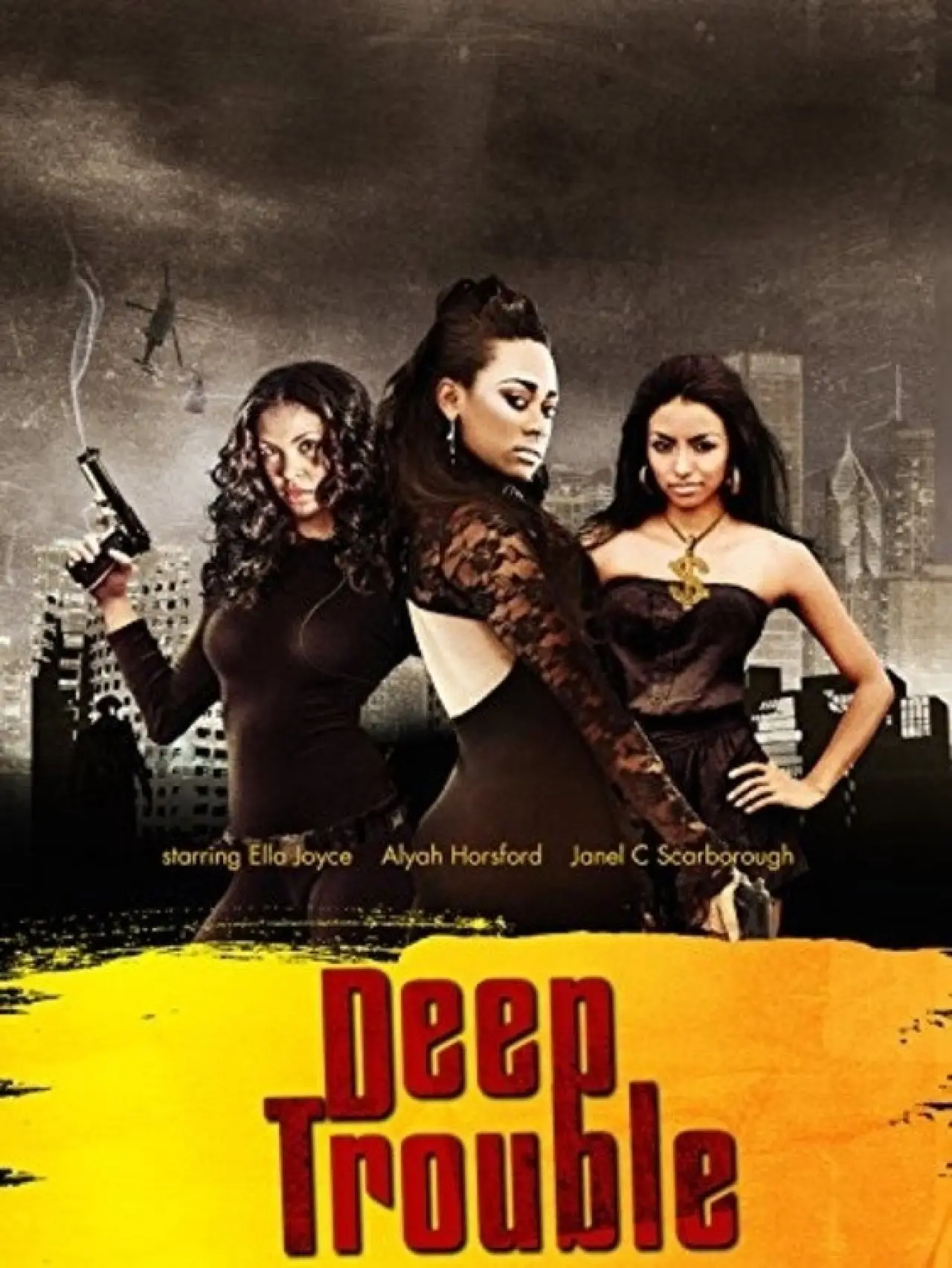 Movie poster "Deep Trouble"