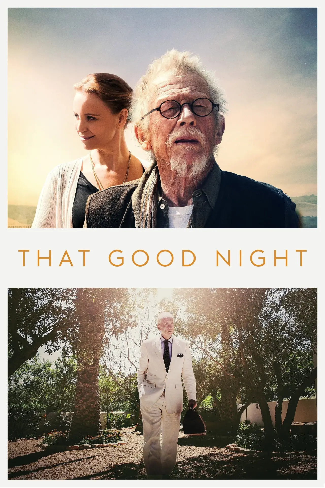 Movie poster "That Good Night"