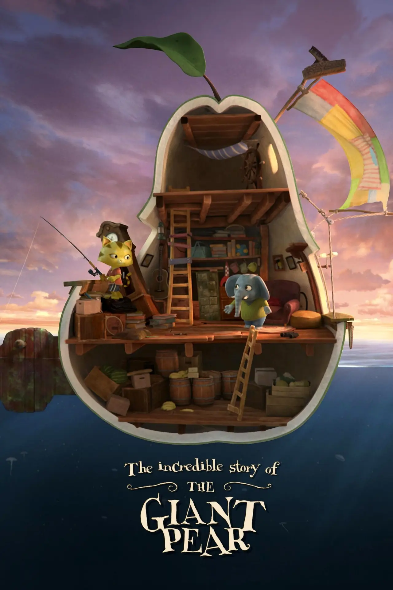 Movie poster "The Incredible Story of the Giant Pear"