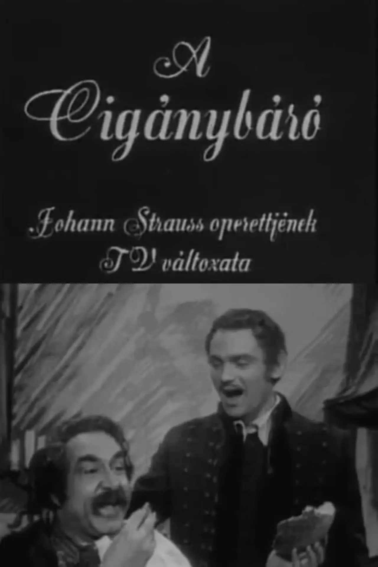 Movie poster "A cigánybáró"