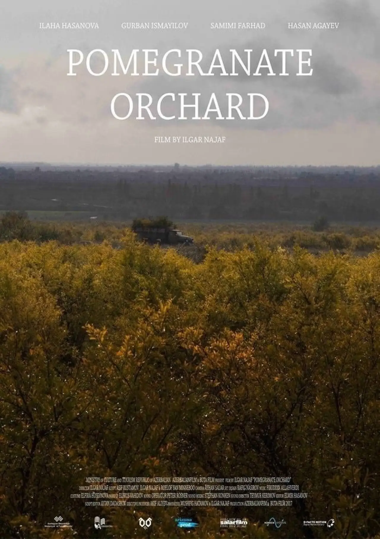 Movie poster "Pomegranate Orchard"