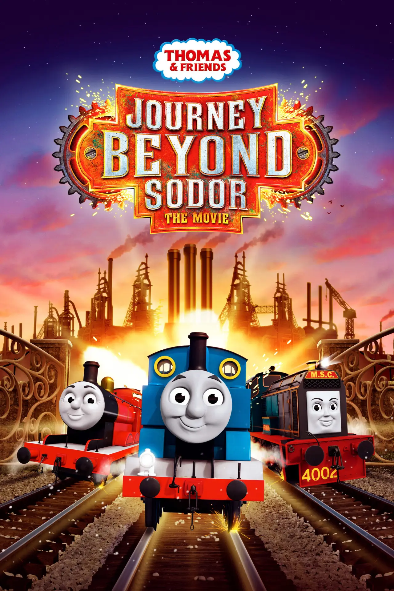 Movie poster "Thomas & Friends: Journey Beyond Sodor"