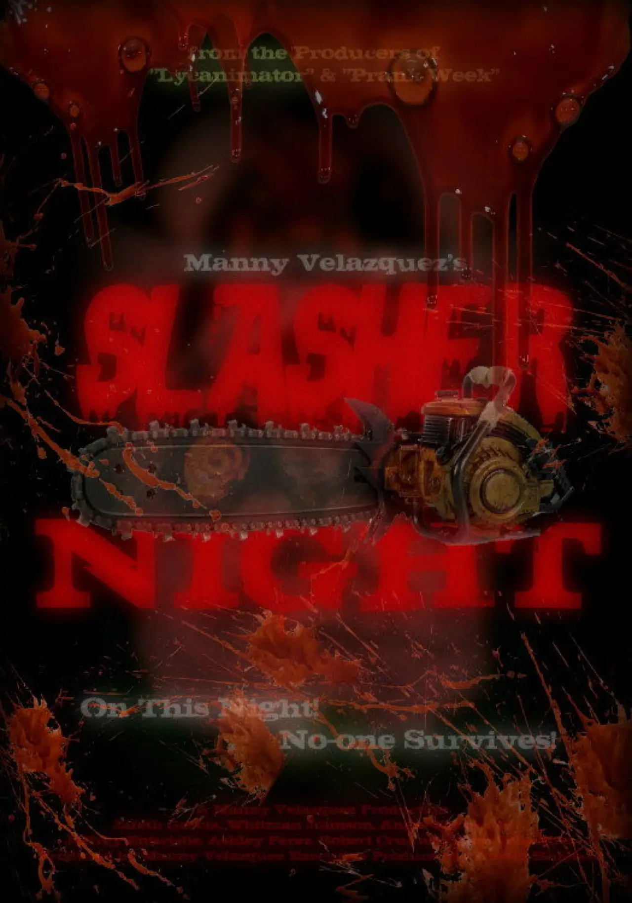 Movie poster "Slasher Night"