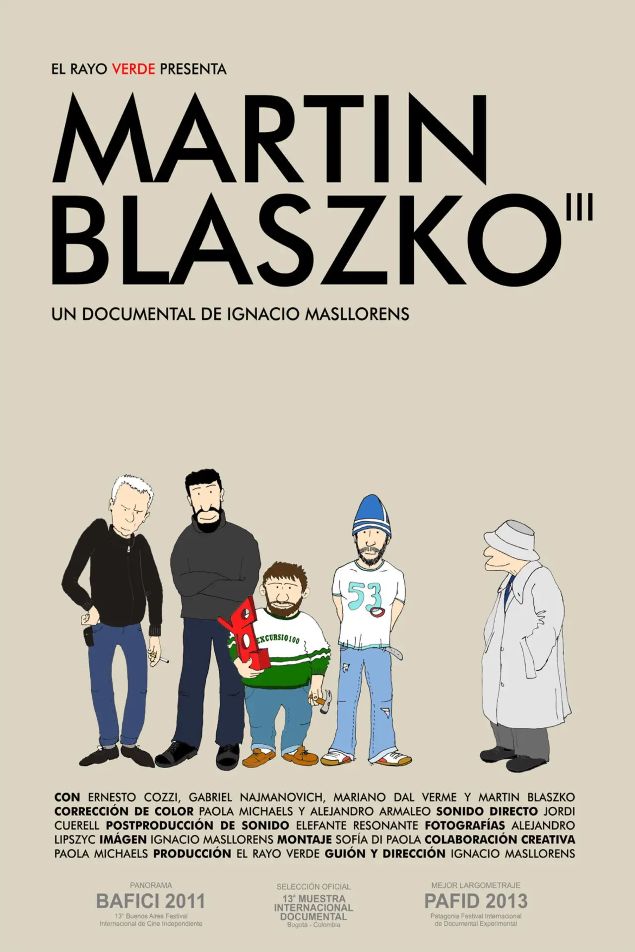 Movie poster "Martin Blaszko III"