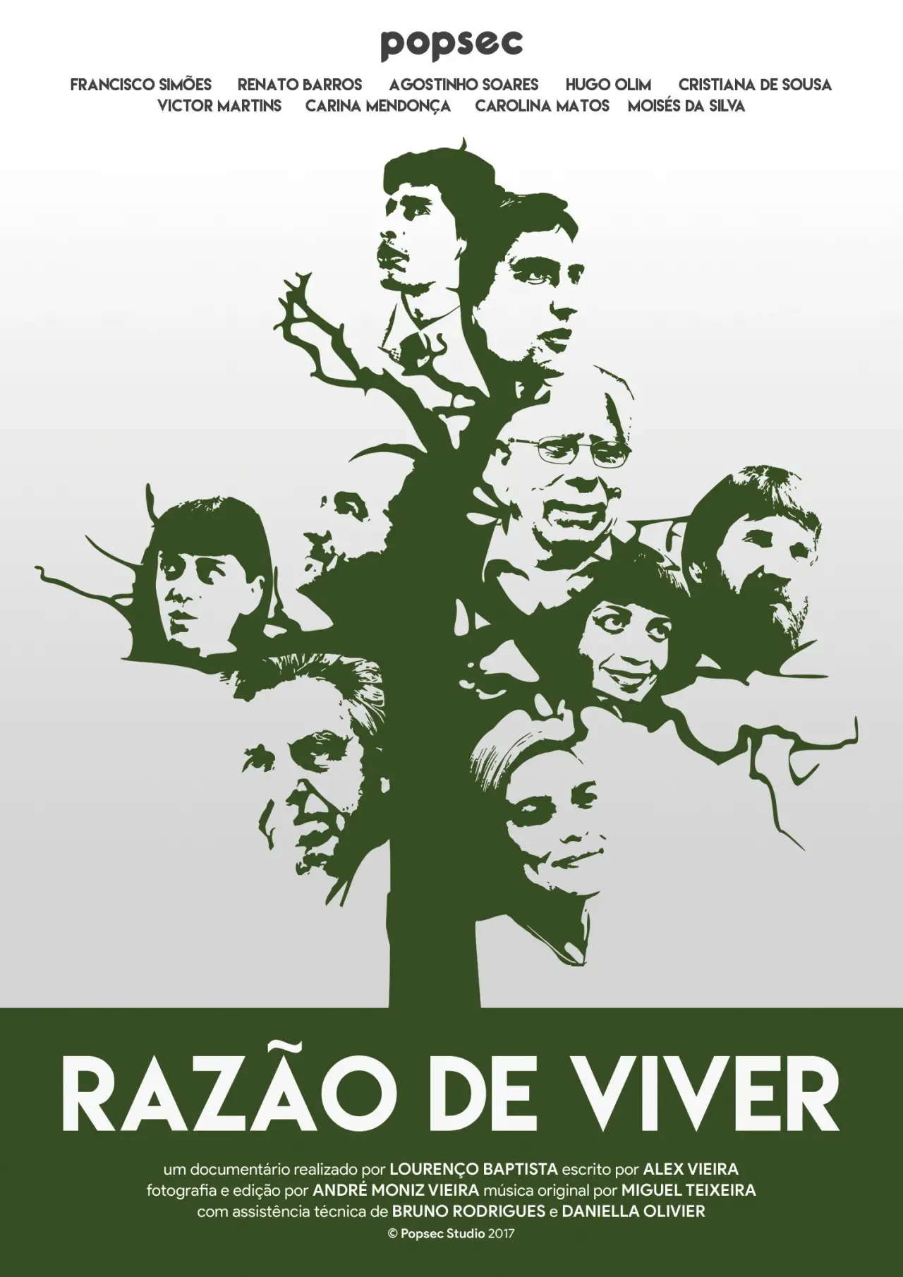 Movie poster "Razão de Viver"