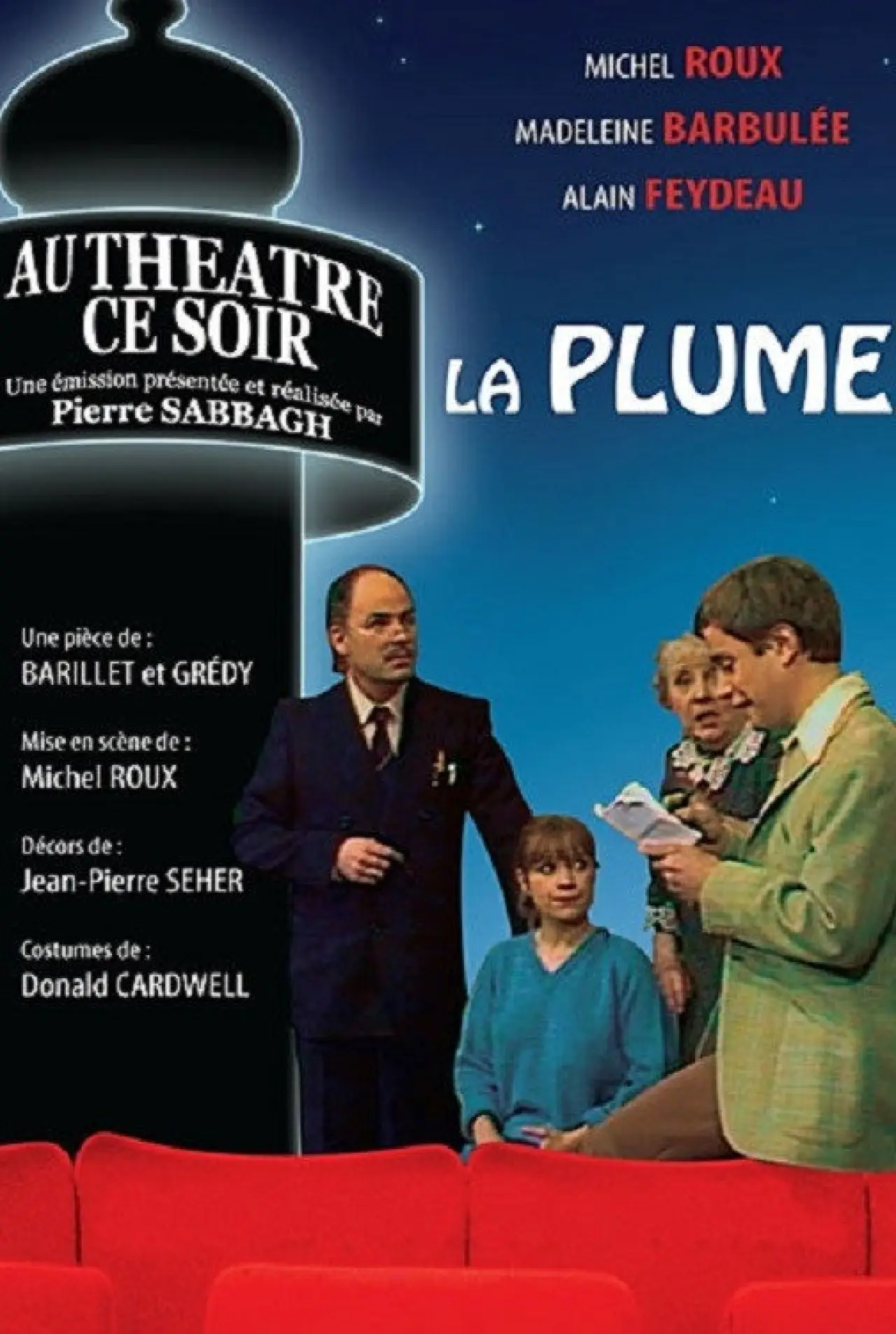 Movie poster "La Plume"