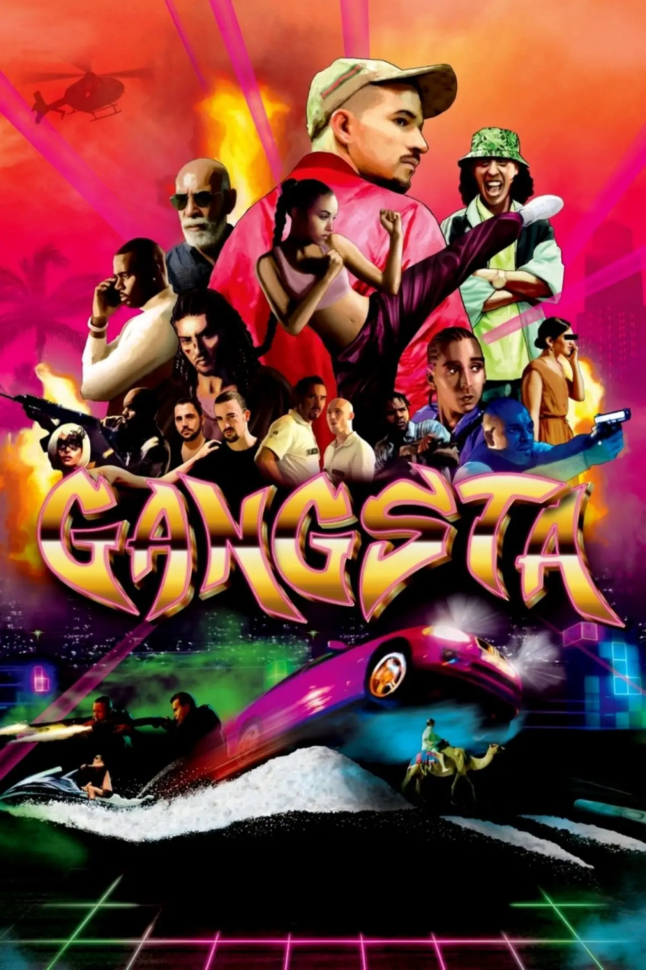 Movie poster "Gangsta"