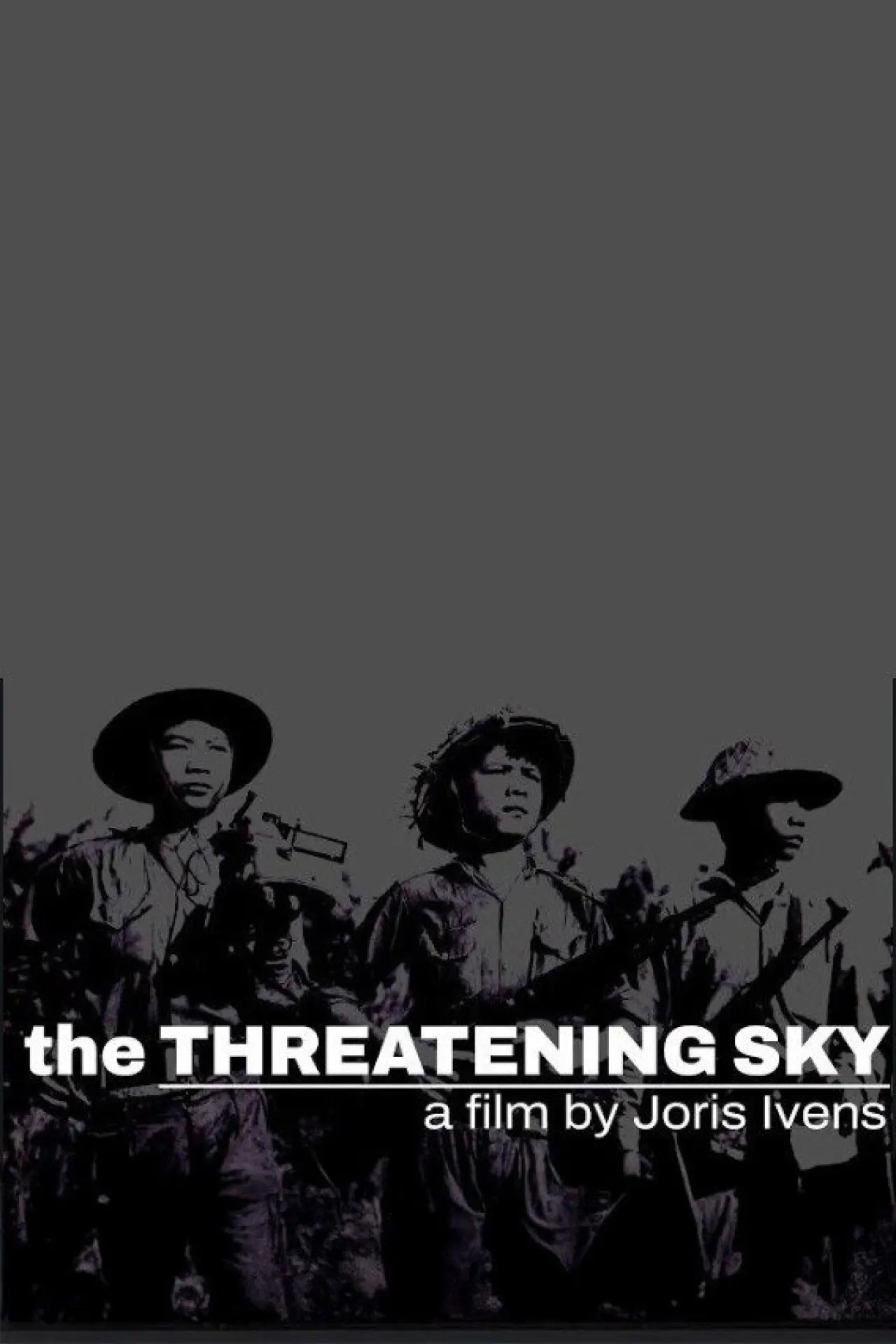 Movie poster "The Threatening Sky"