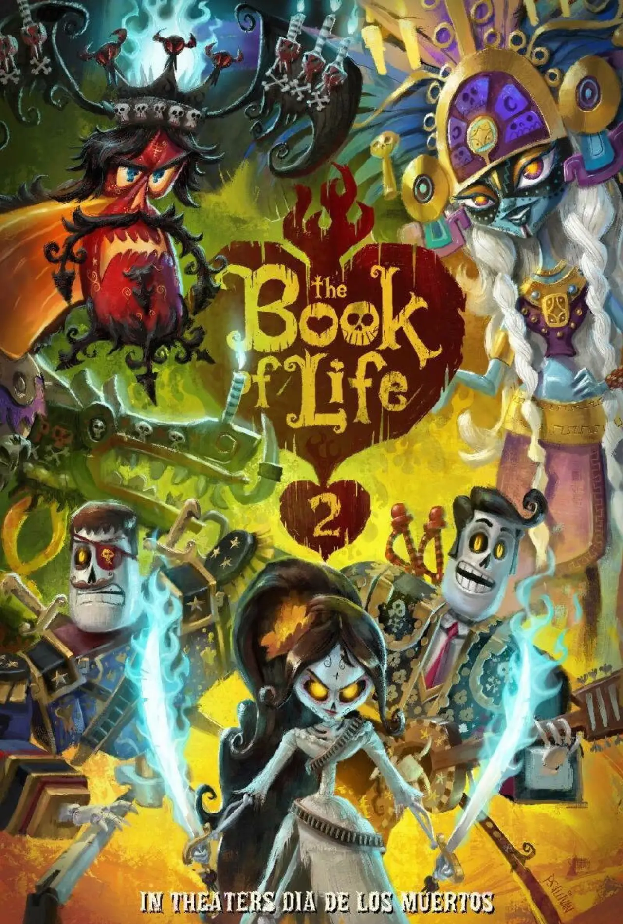 Movie poster "The Book of Life 2"