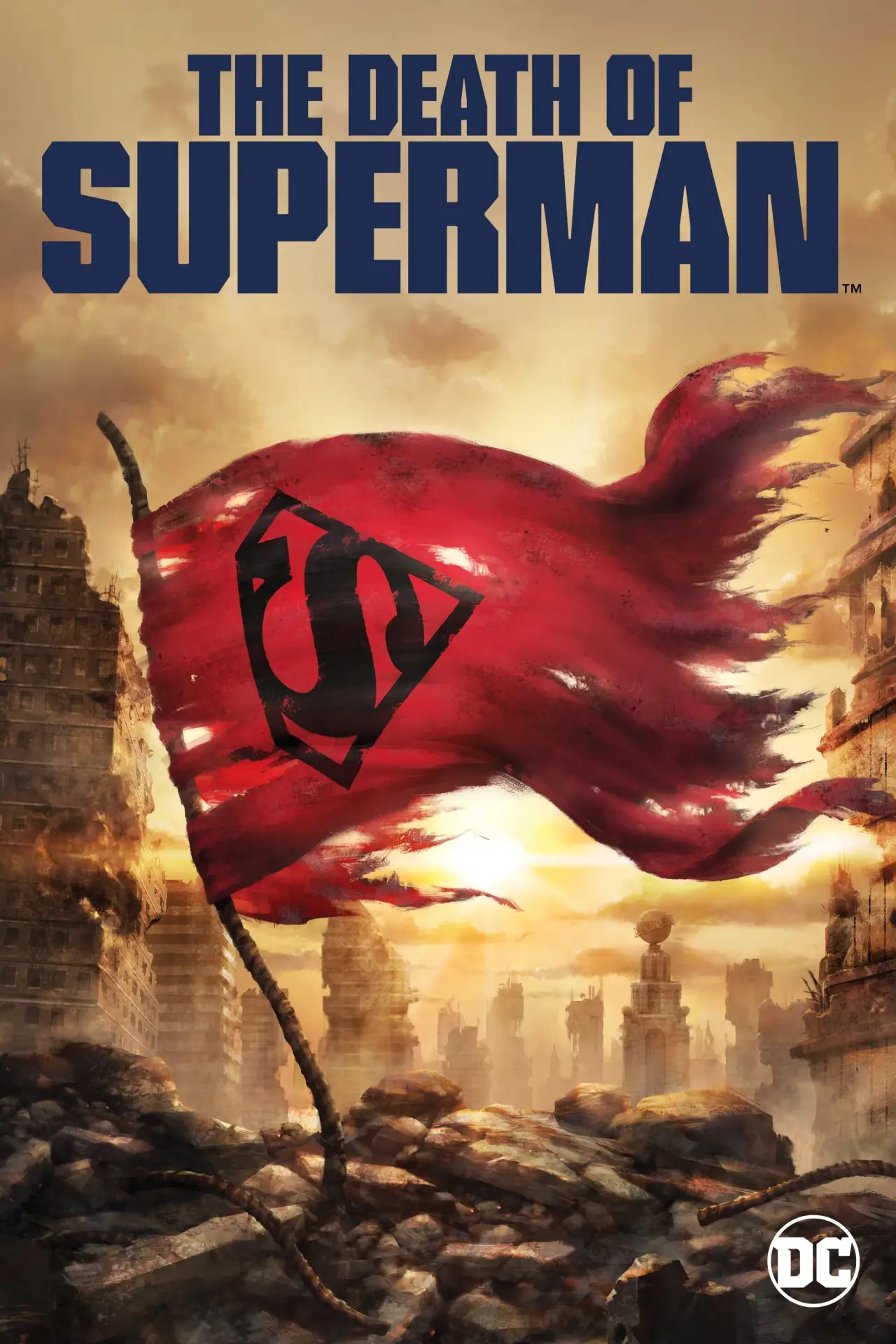 Movie poster "The Death of Superman"
