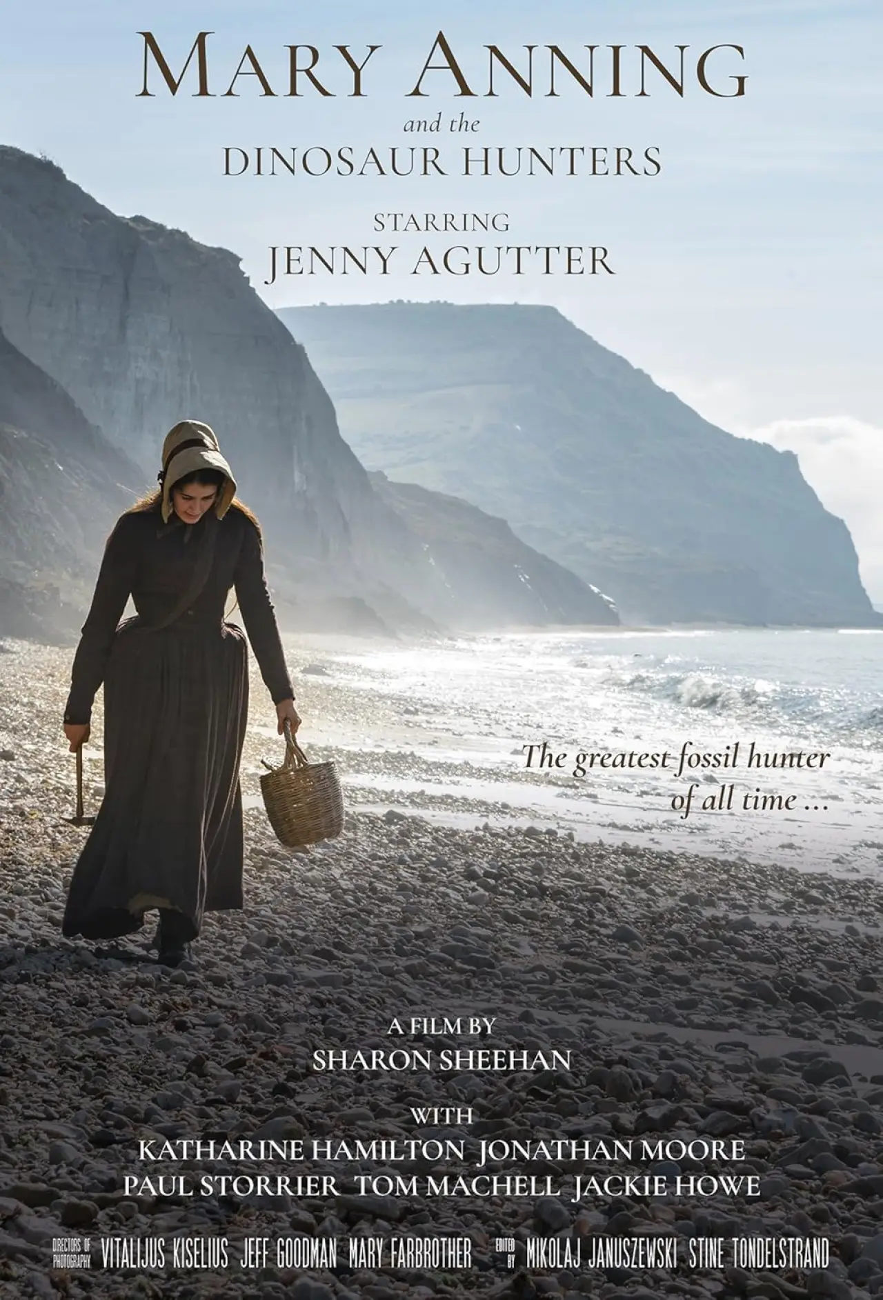 Movie poster "Mary Anning and the Dinosaur Hunters"