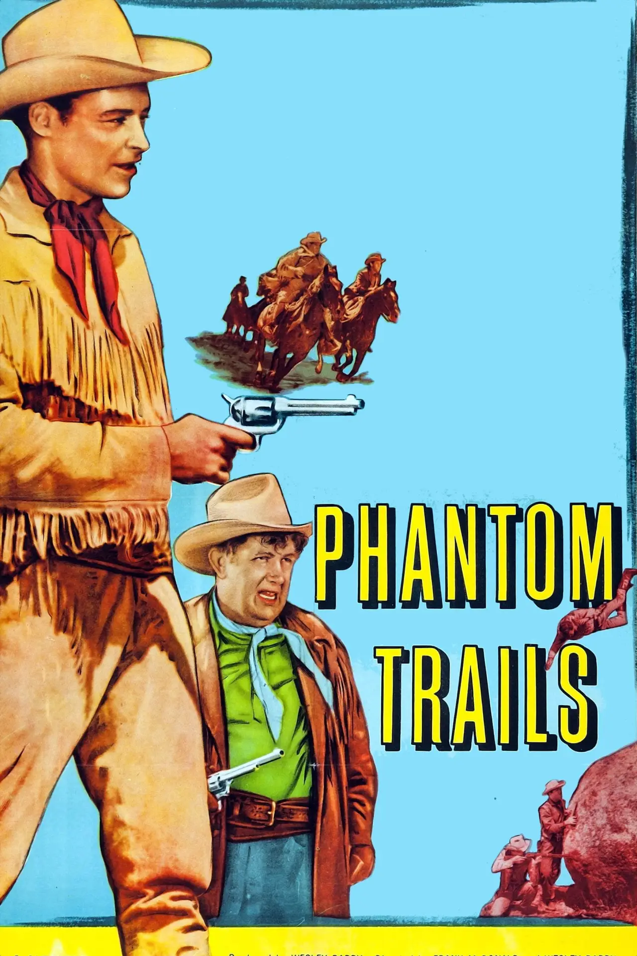Movie poster "Phantom Trails"