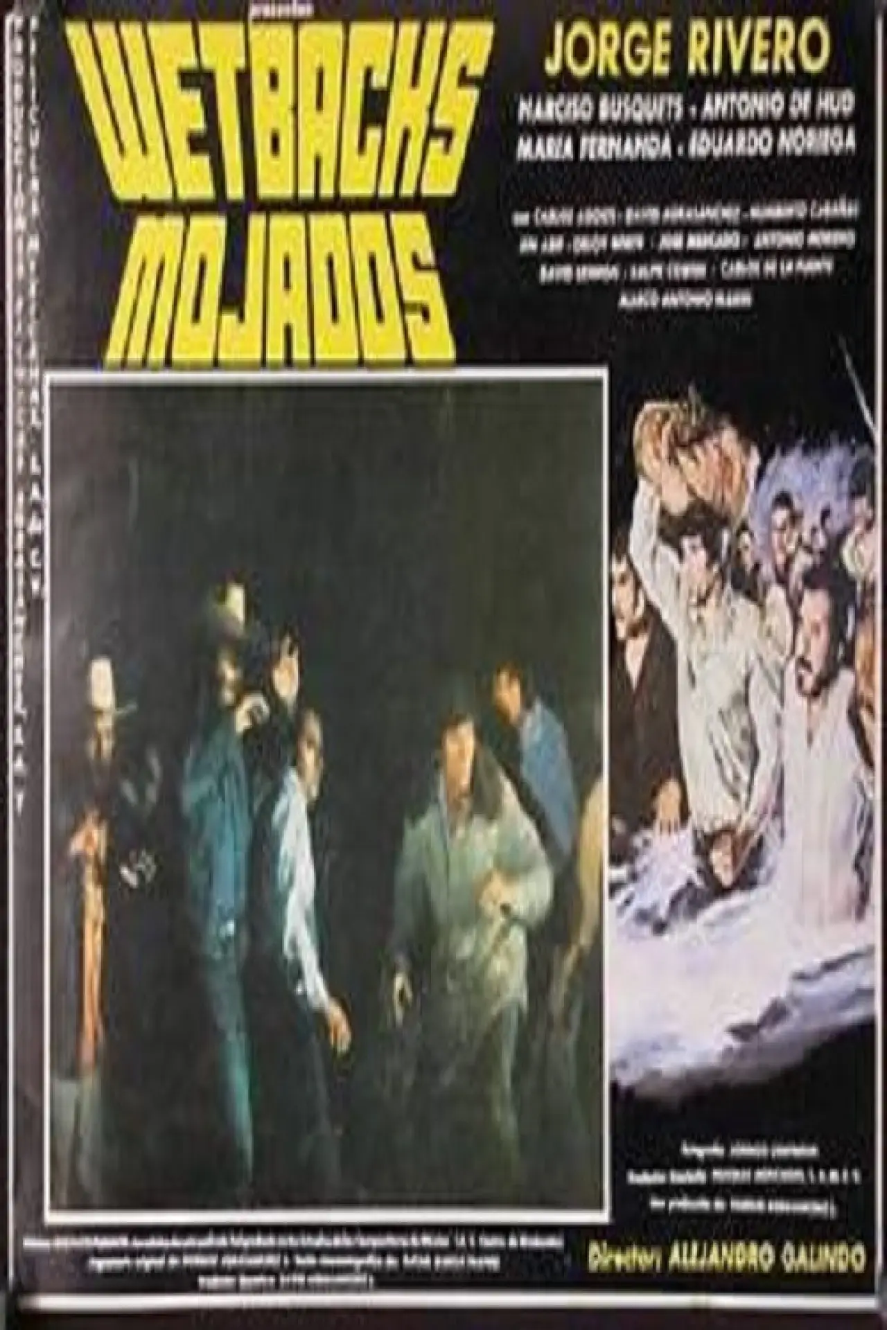 Movie poster "Mojados"