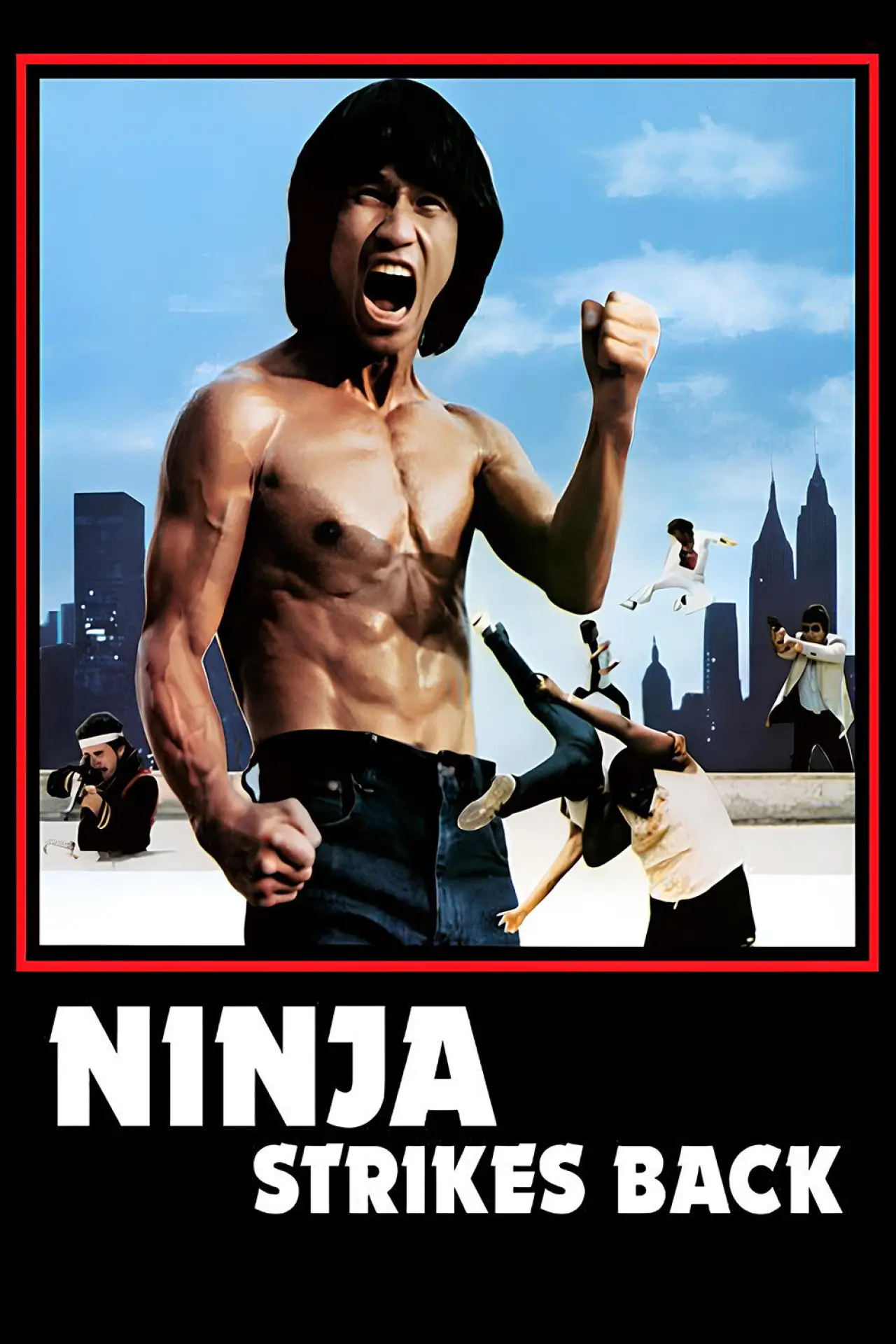 Movie poster "Bruce Strikes Back"