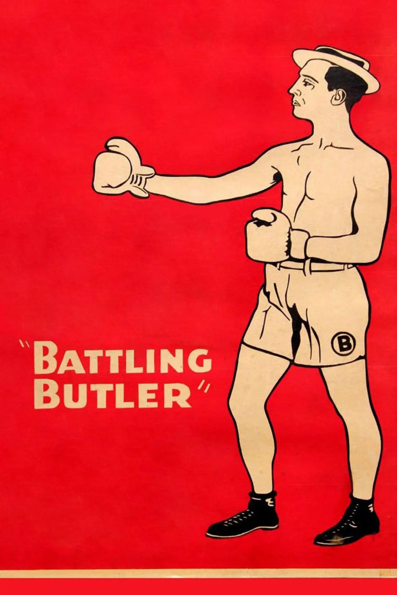 Movie poster "Battling Butler"