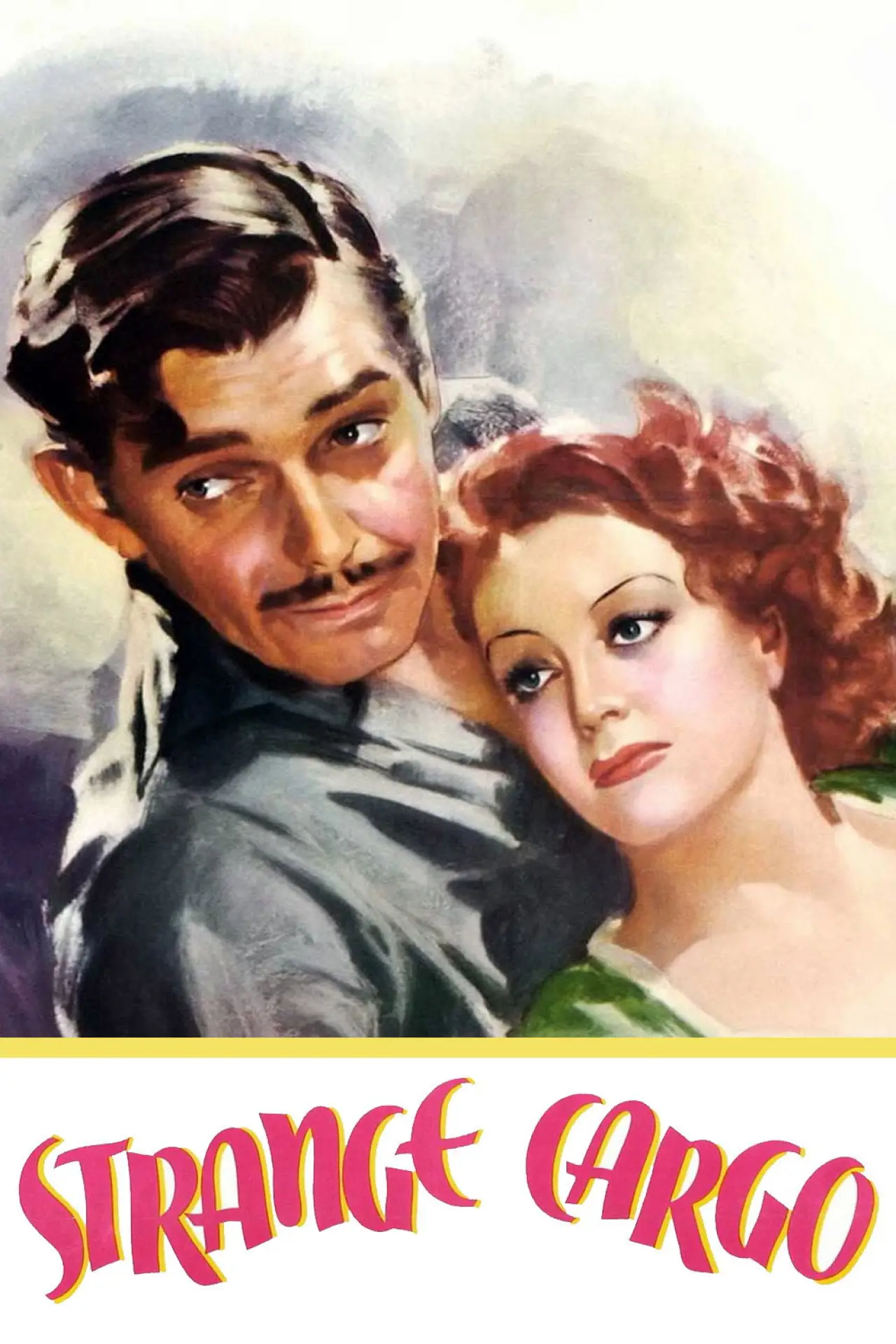 Movie poster "Strange Cargo"