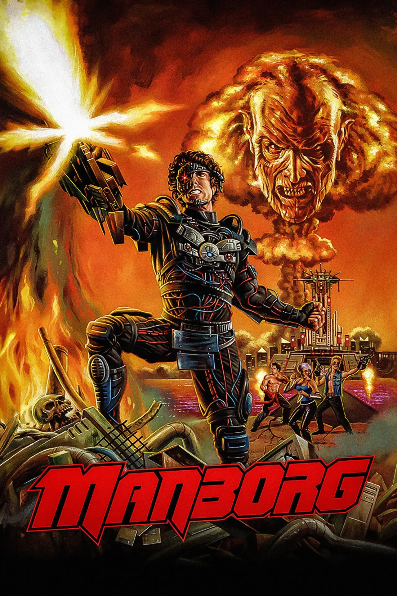 Movie poster "Manborg"