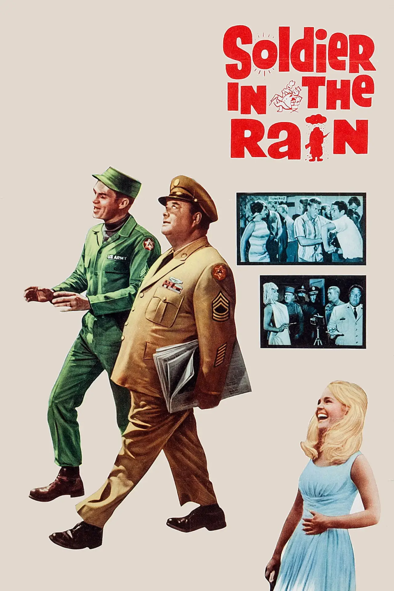 Movie poster "Soldier in the Rain"