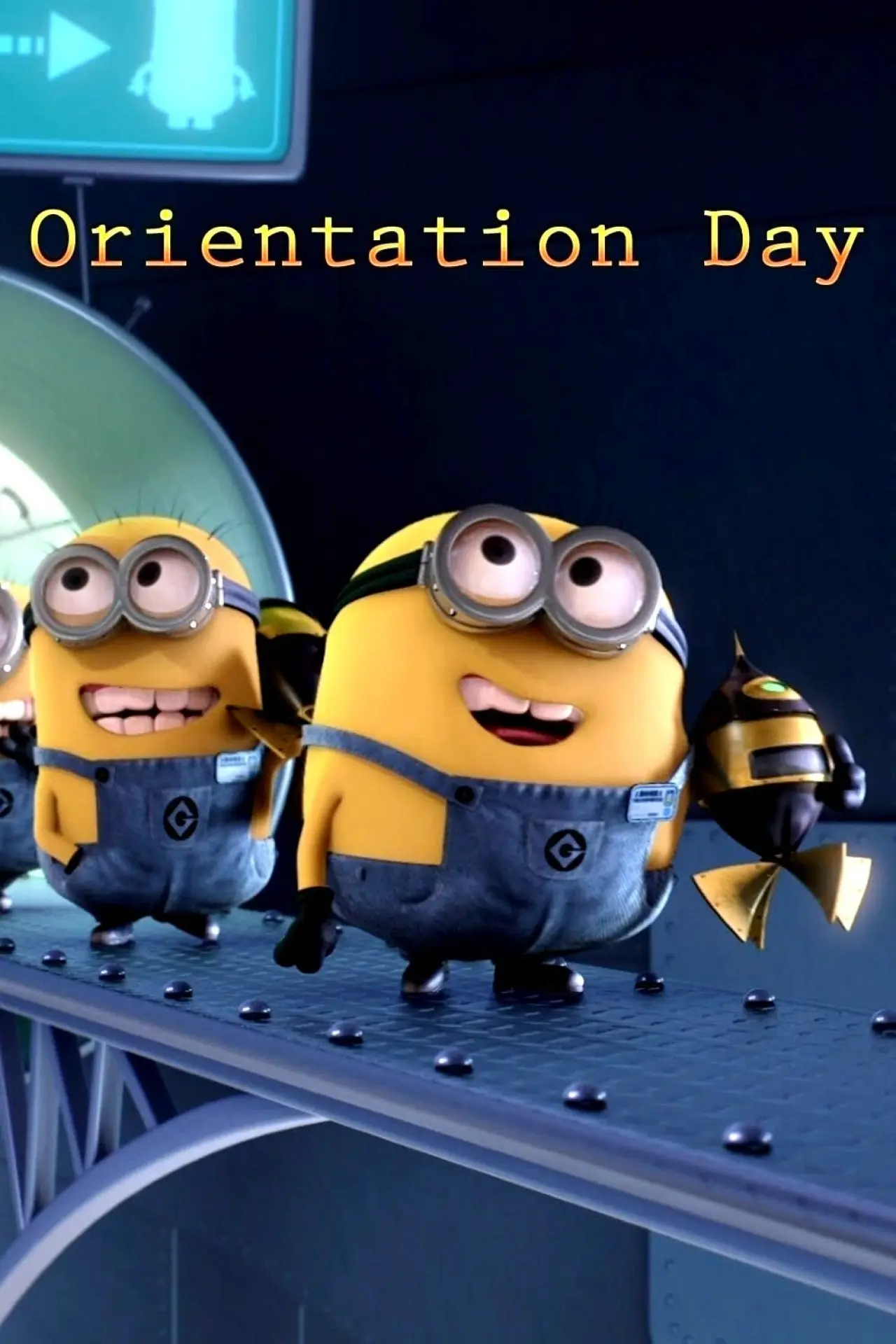 Movie poster "Minions: Orientation Day"