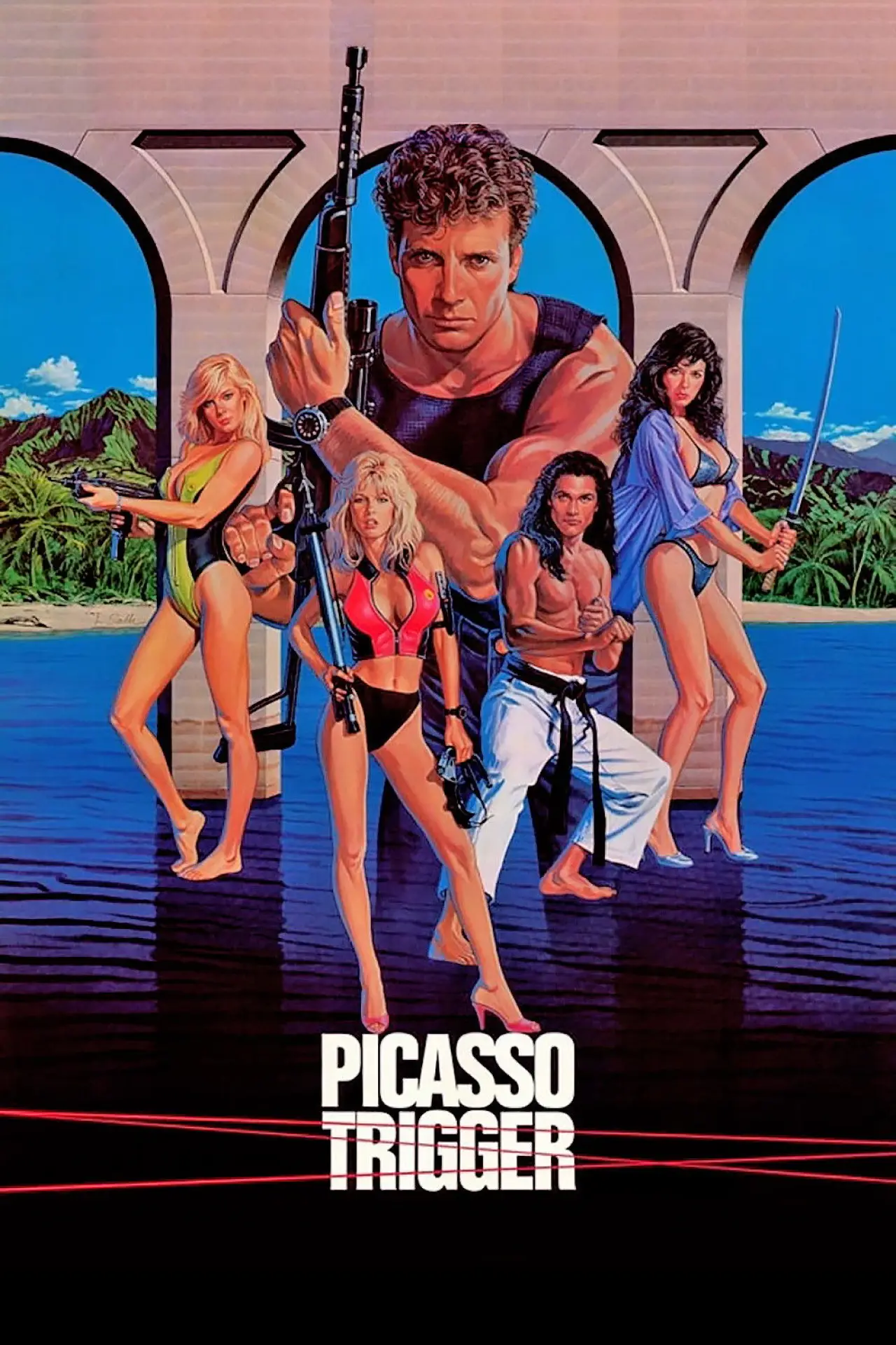 Movie poster "Picasso Trigger"