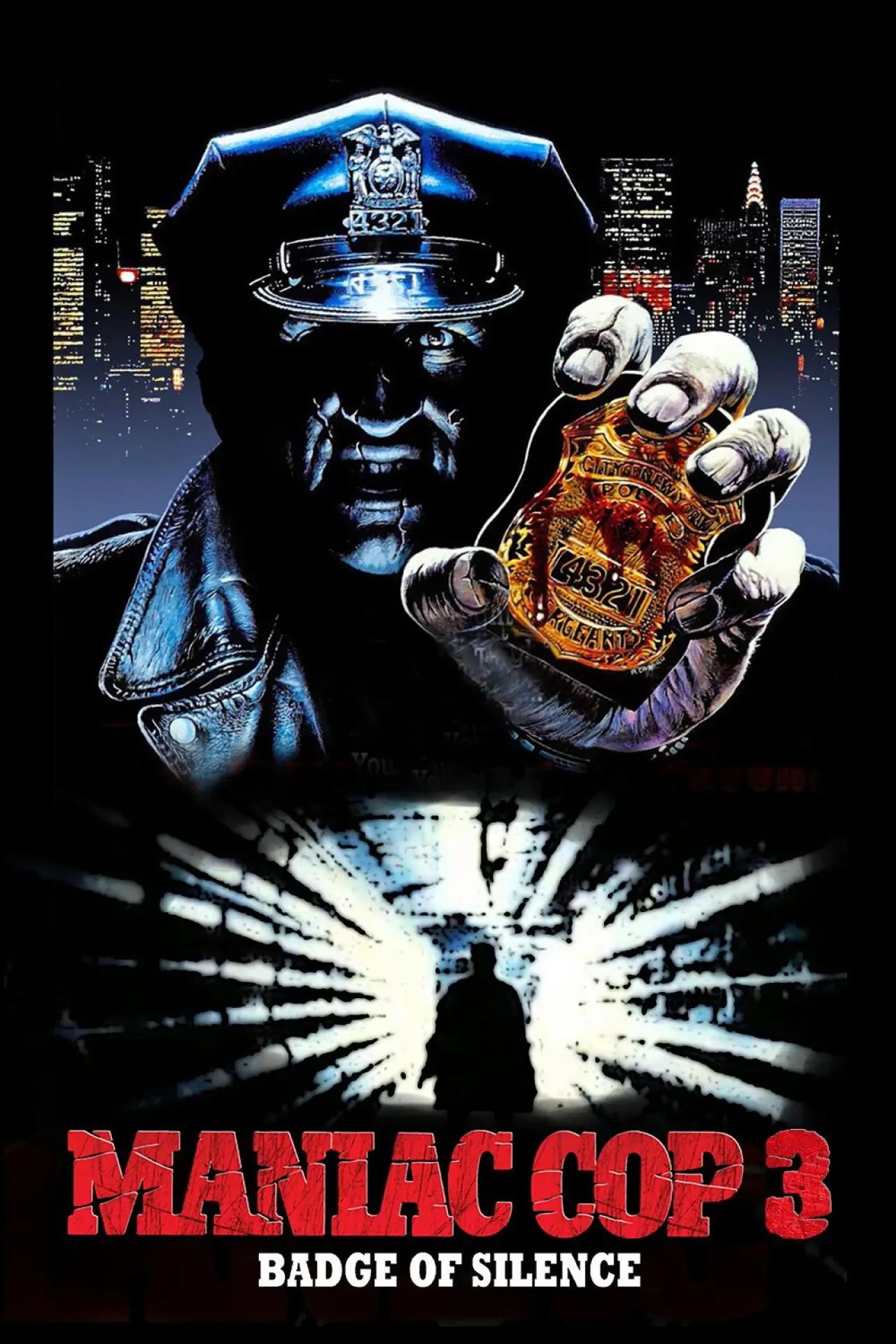 Movie poster "Maniac Cop 3: Badge of Silence"