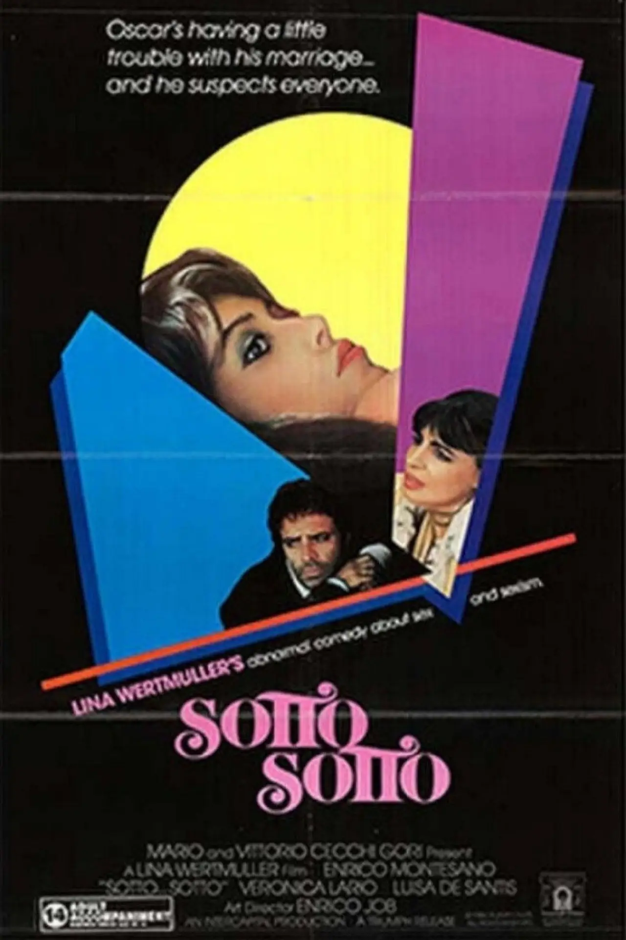 Movie poster "Sotto Sotto"