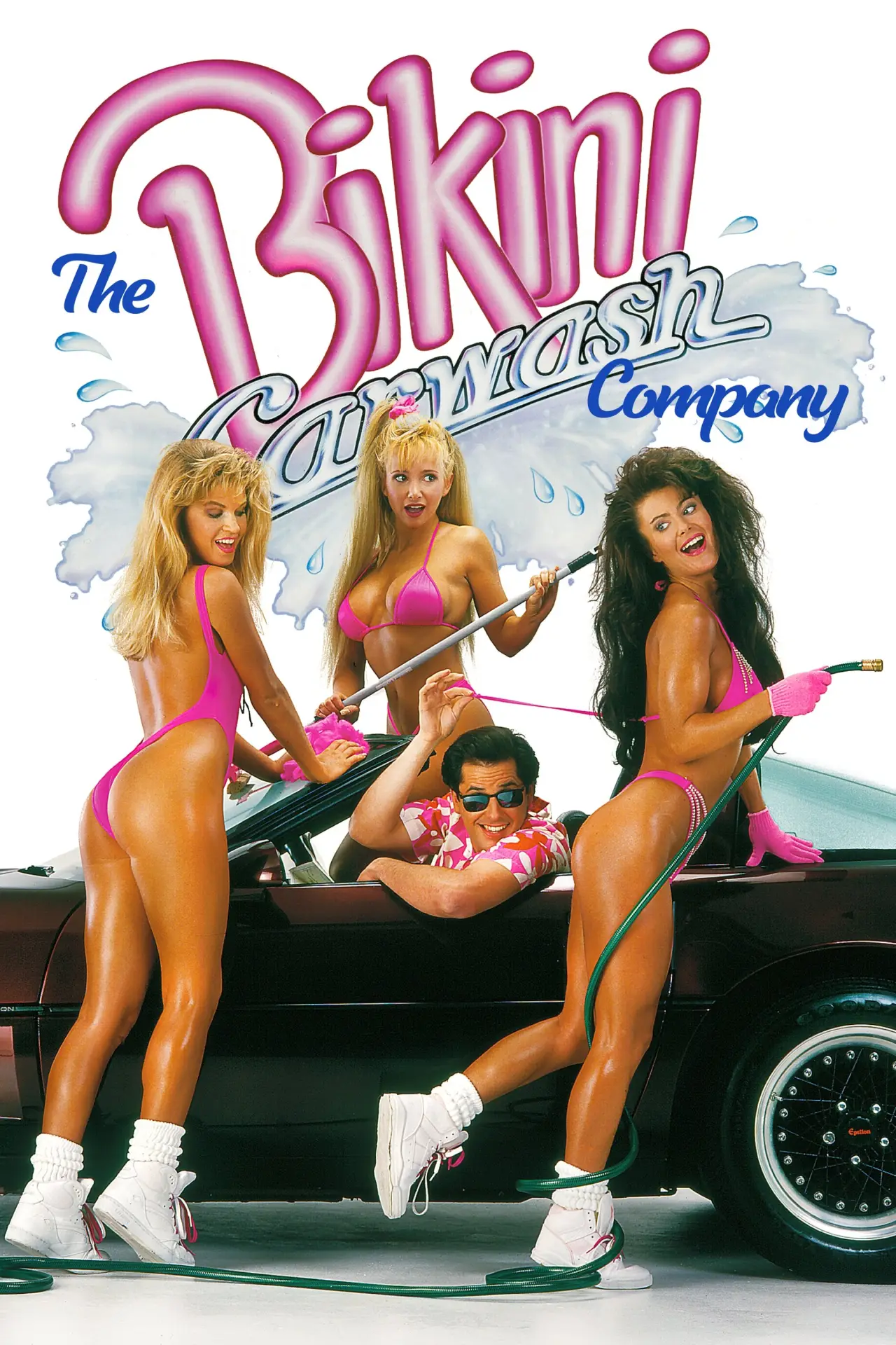 Movie poster "The Bikini Carwash Company"