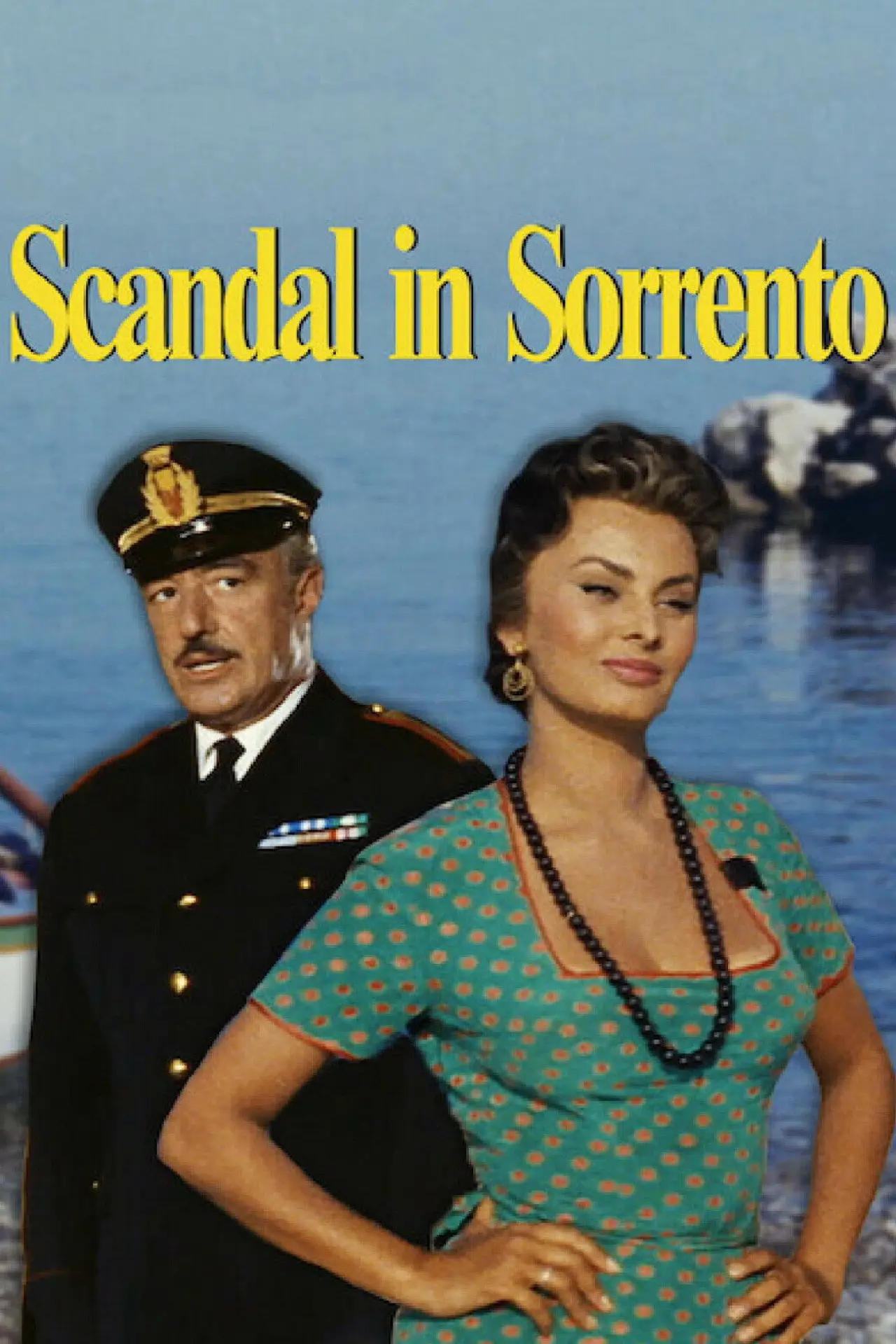 Movie poster "Scandal in Sorrento"