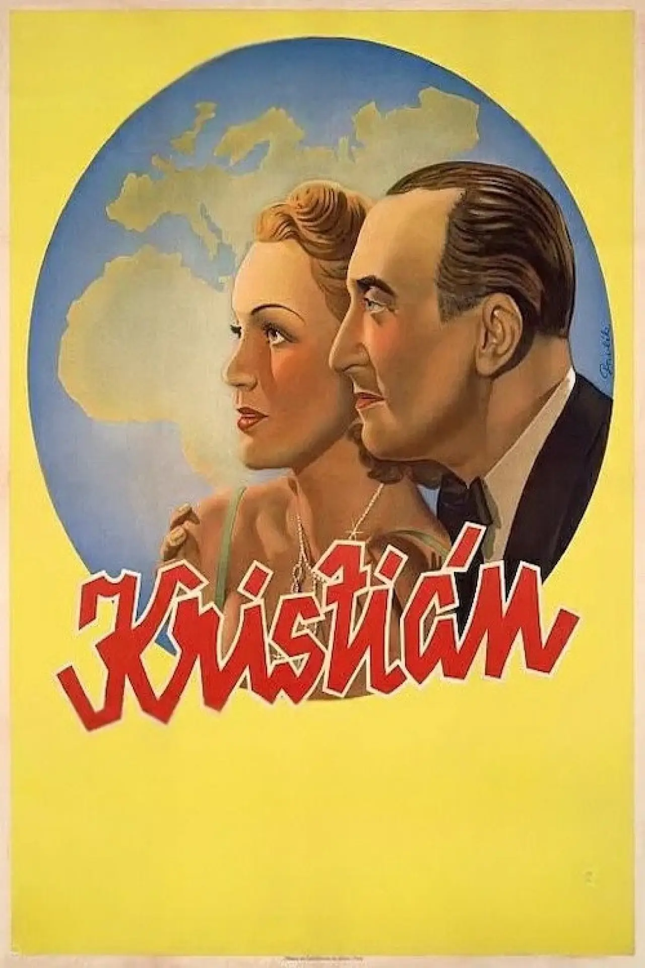 Movie poster "Kristian"