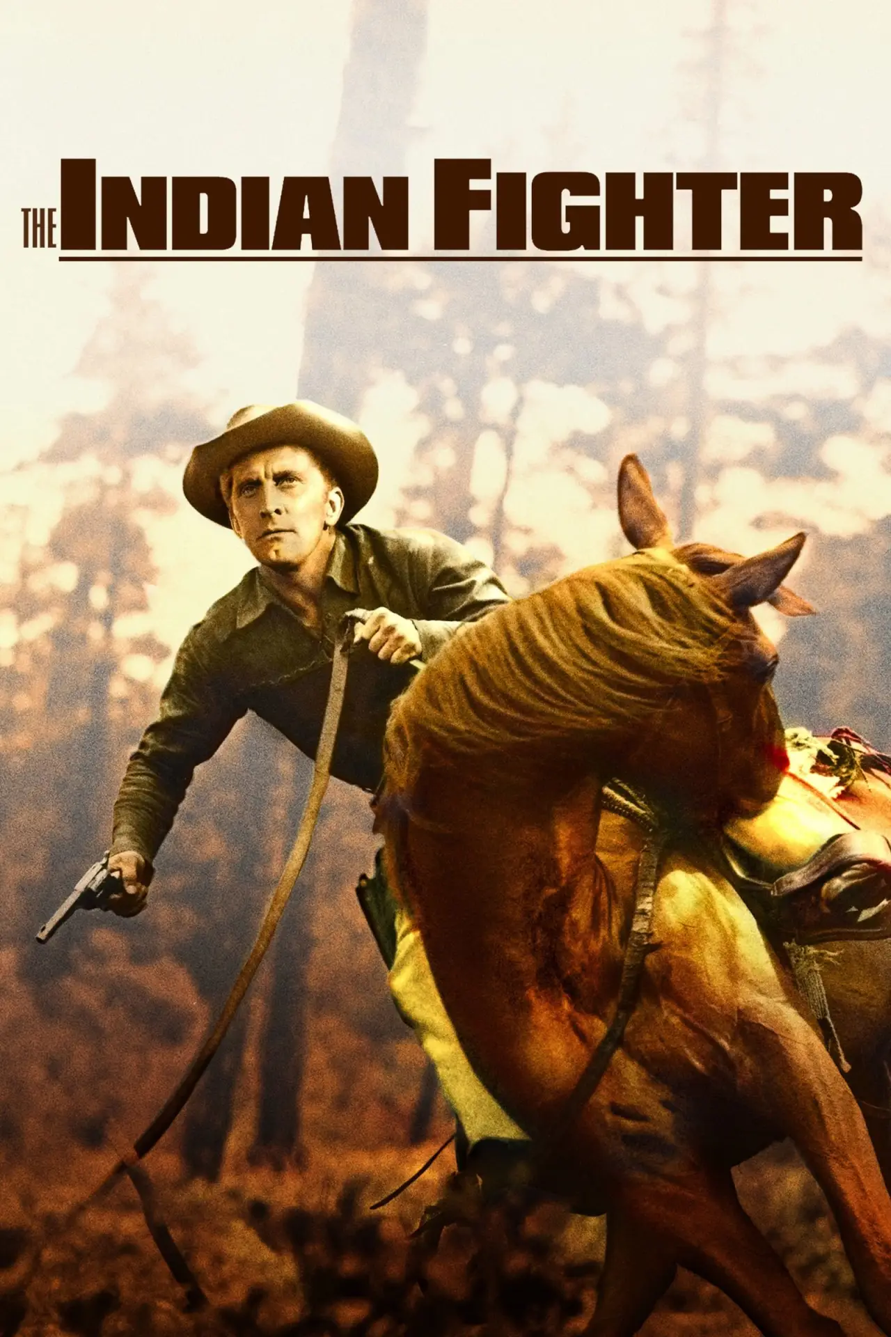 Movie poster "The Indian Fighter"