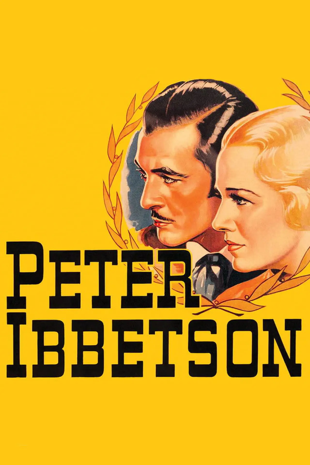Movie poster "Peter Ibbetson"