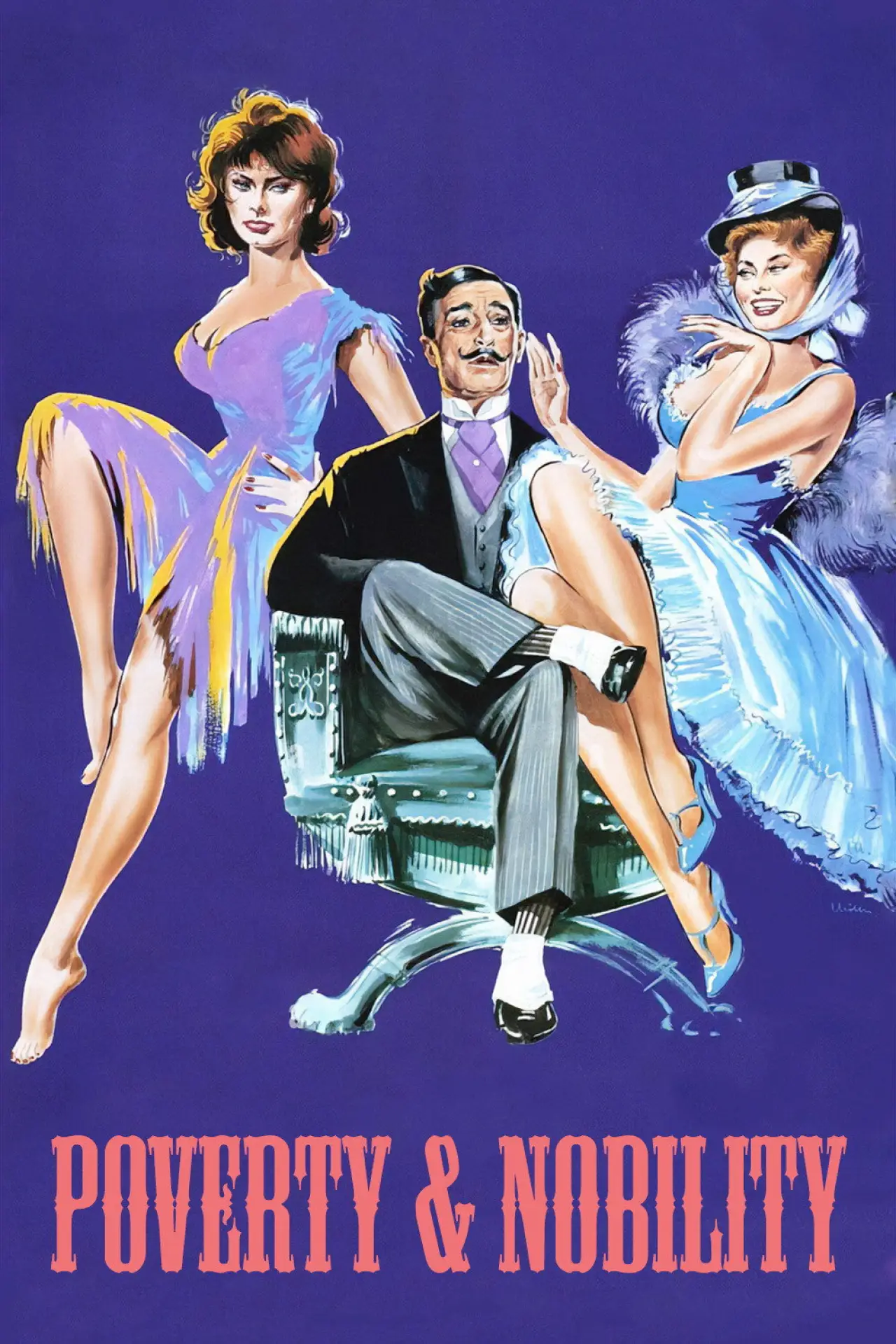 Movie poster "Poverty and Nobility"