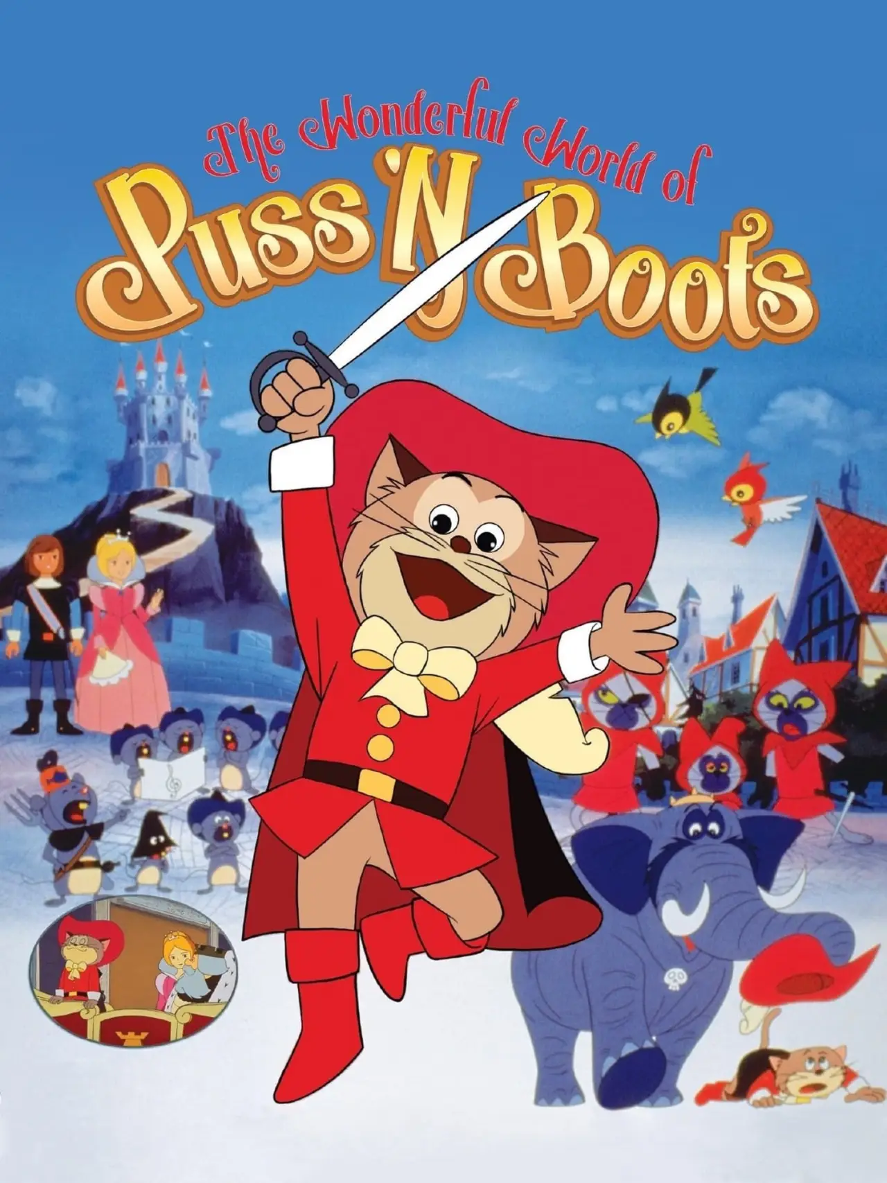 Movie poster "The Wonderful World of Puss 