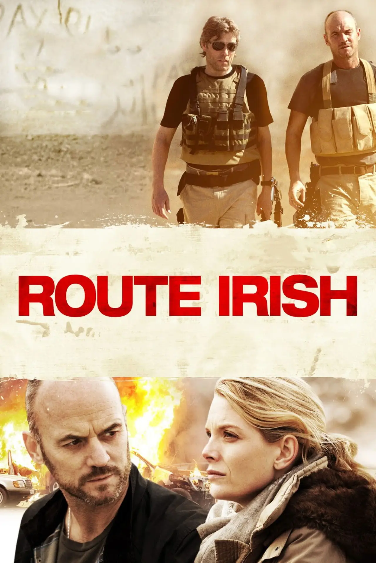 Movie poster "Route Irish"
