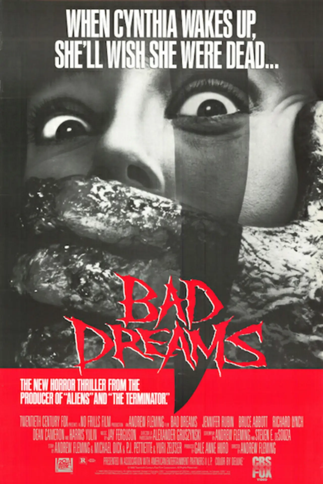 Movie poster "Bad Dreams"