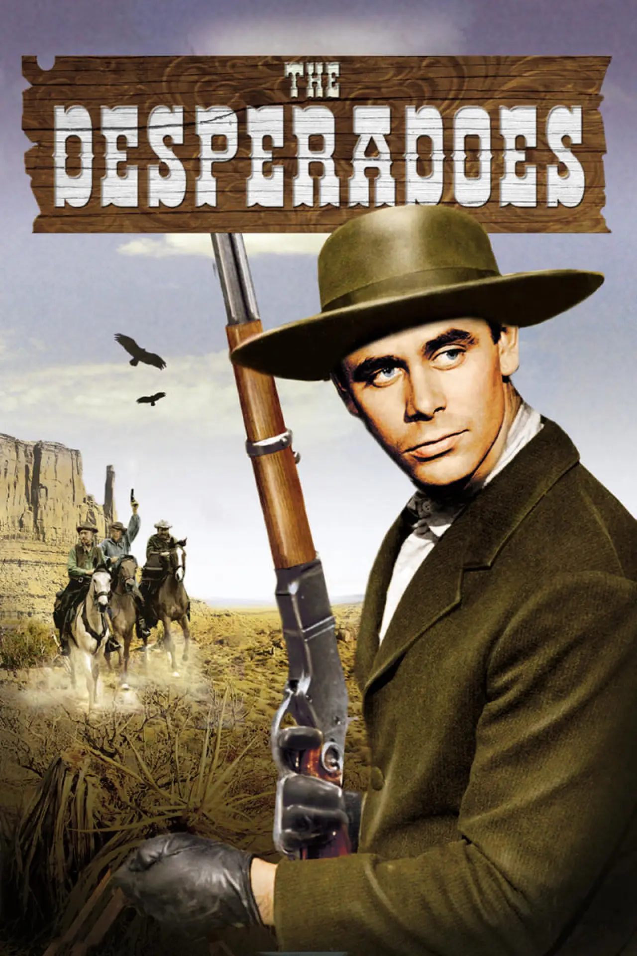 Movie poster "The Desperadoes"