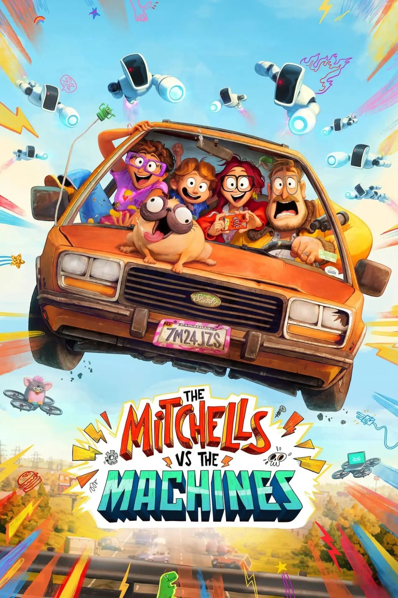 Movie poster "The Mitchells vs. the Machines"