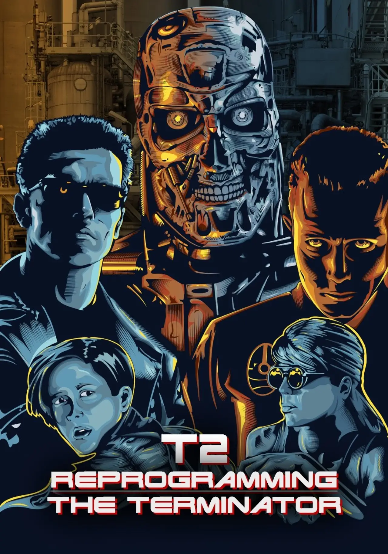 Movie poster "T2: Reprogramming The Terminator"