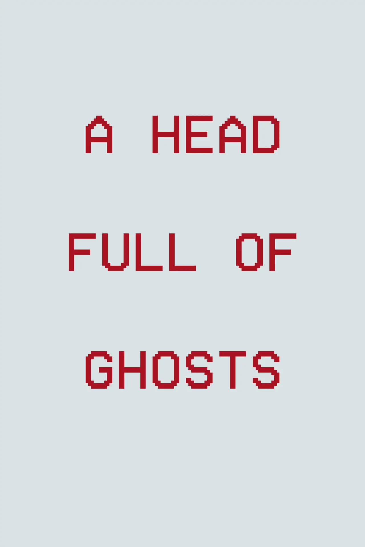 Movie poster "A Head Full of Ghosts"