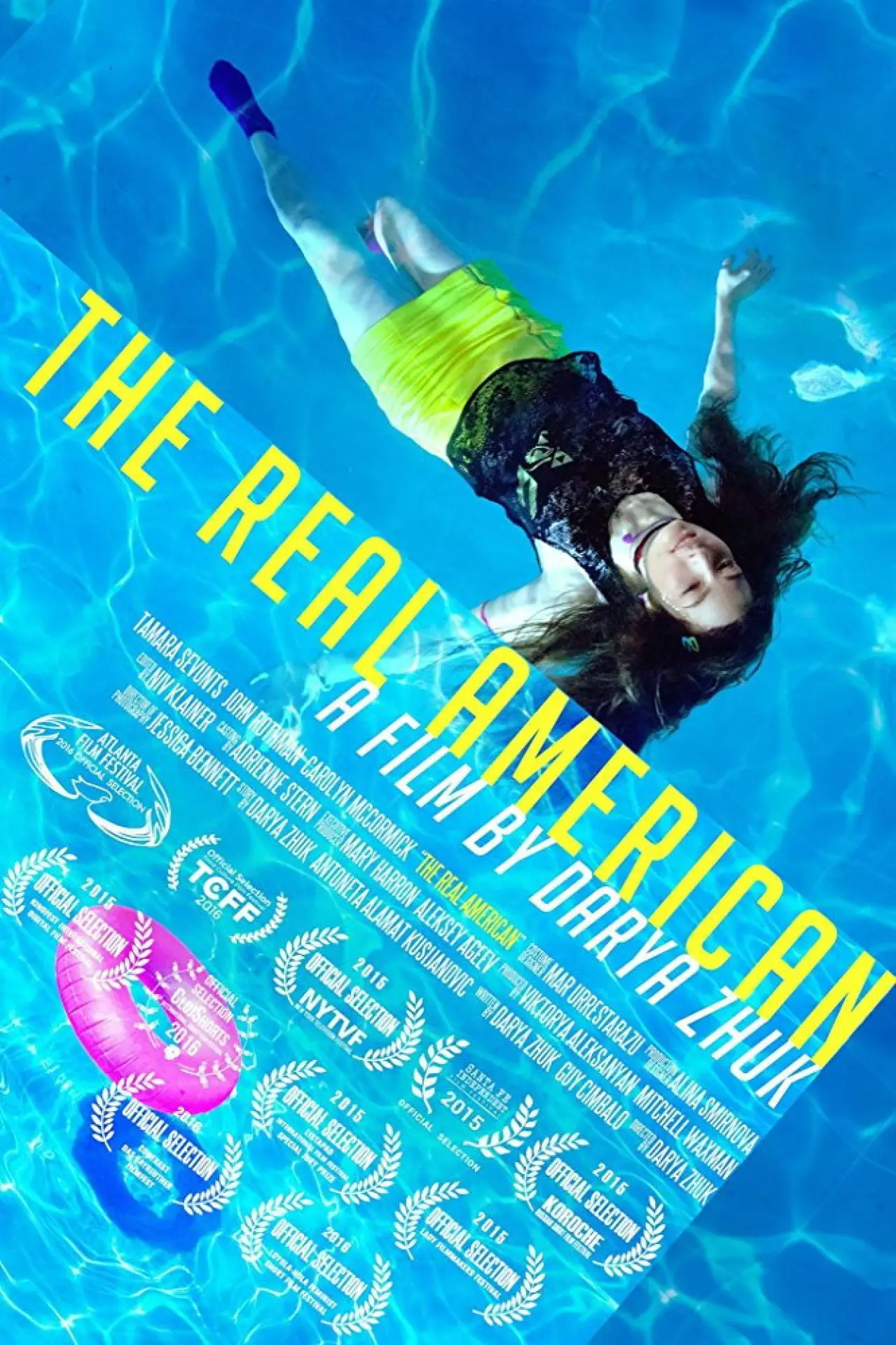 Movie poster "The Real American"
