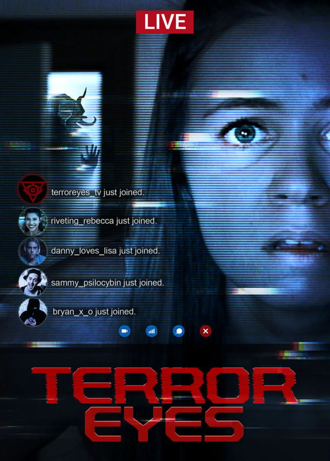 Movie poster "Terror Eyes"