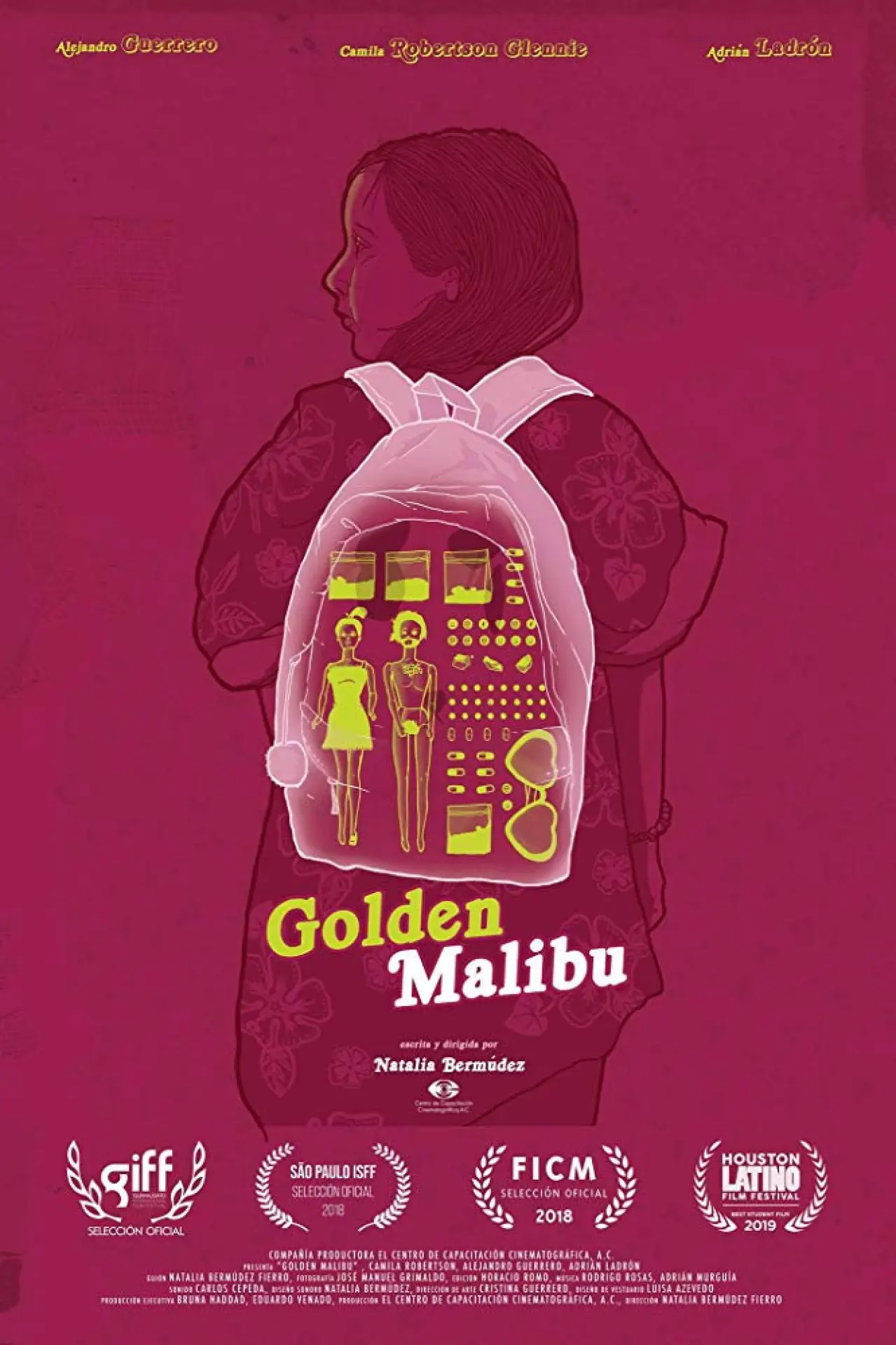 Movie poster "Golden Malibu"