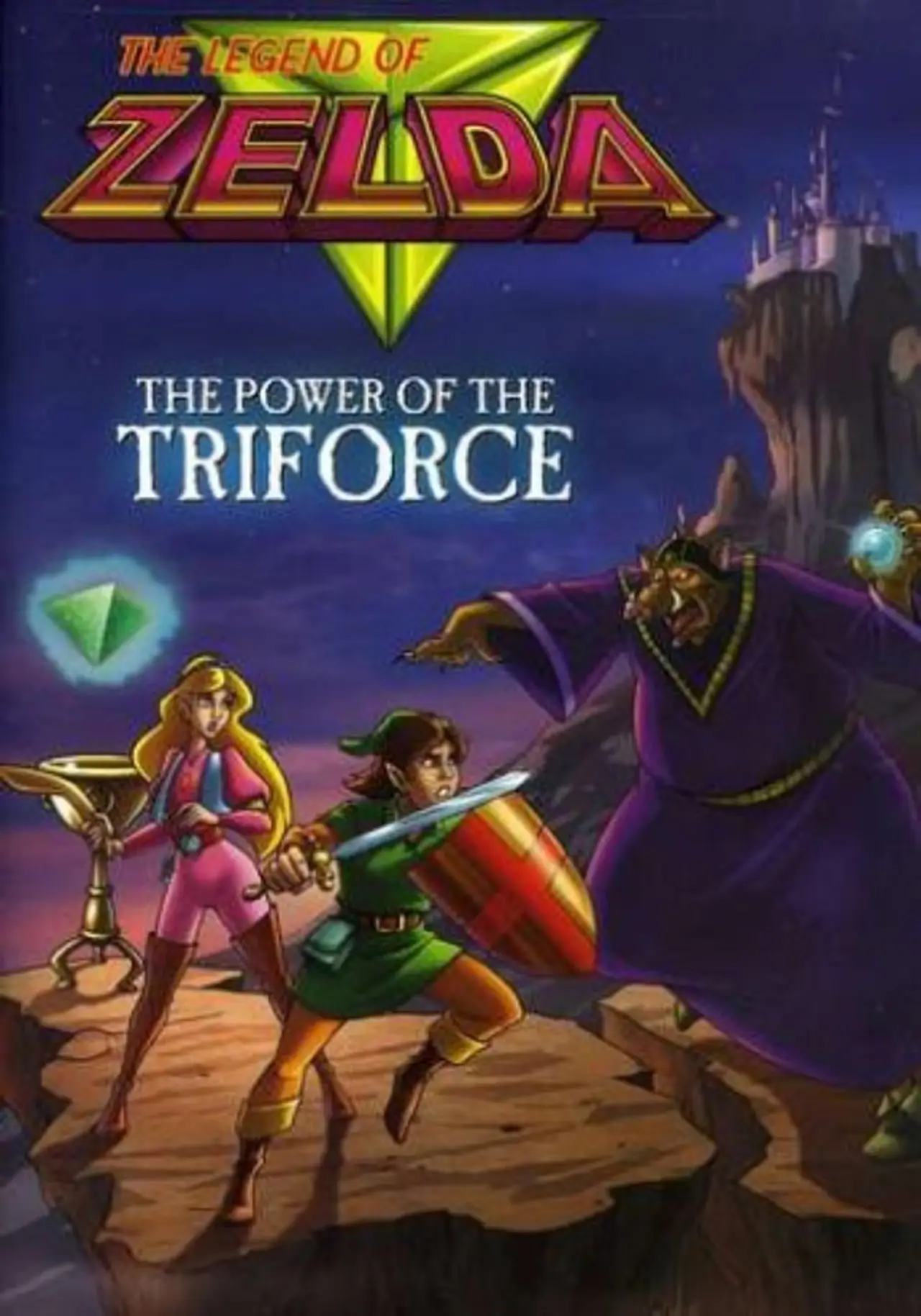 Movie poster "The Legend of Zelda: The Power of the Triforce"