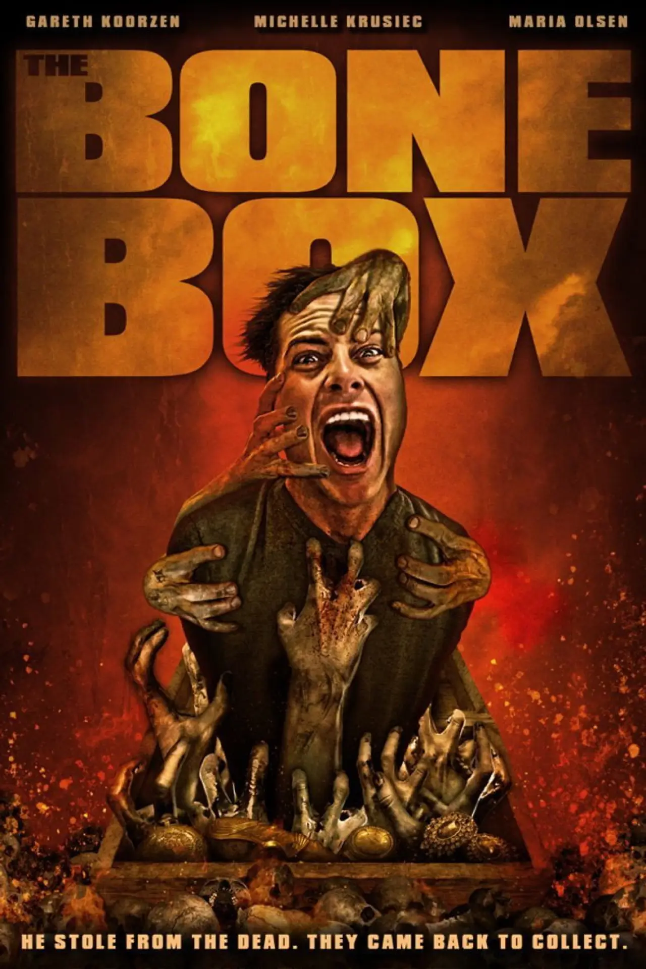Movie poster "The Bone Box"